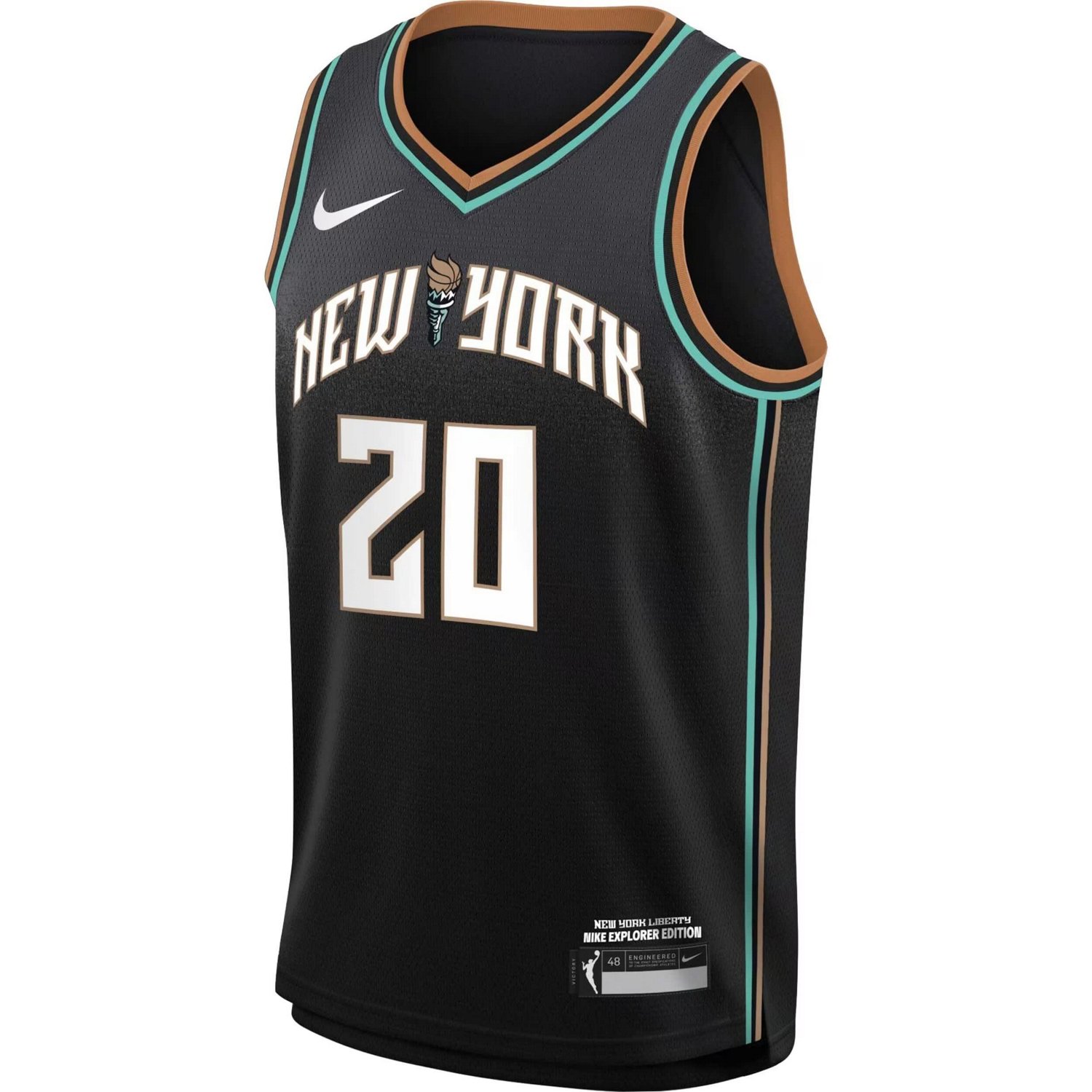 Nike Sabrina Ionescu New York Liberty 2021 Explorer Edition Victory Player Jersey - view number 2