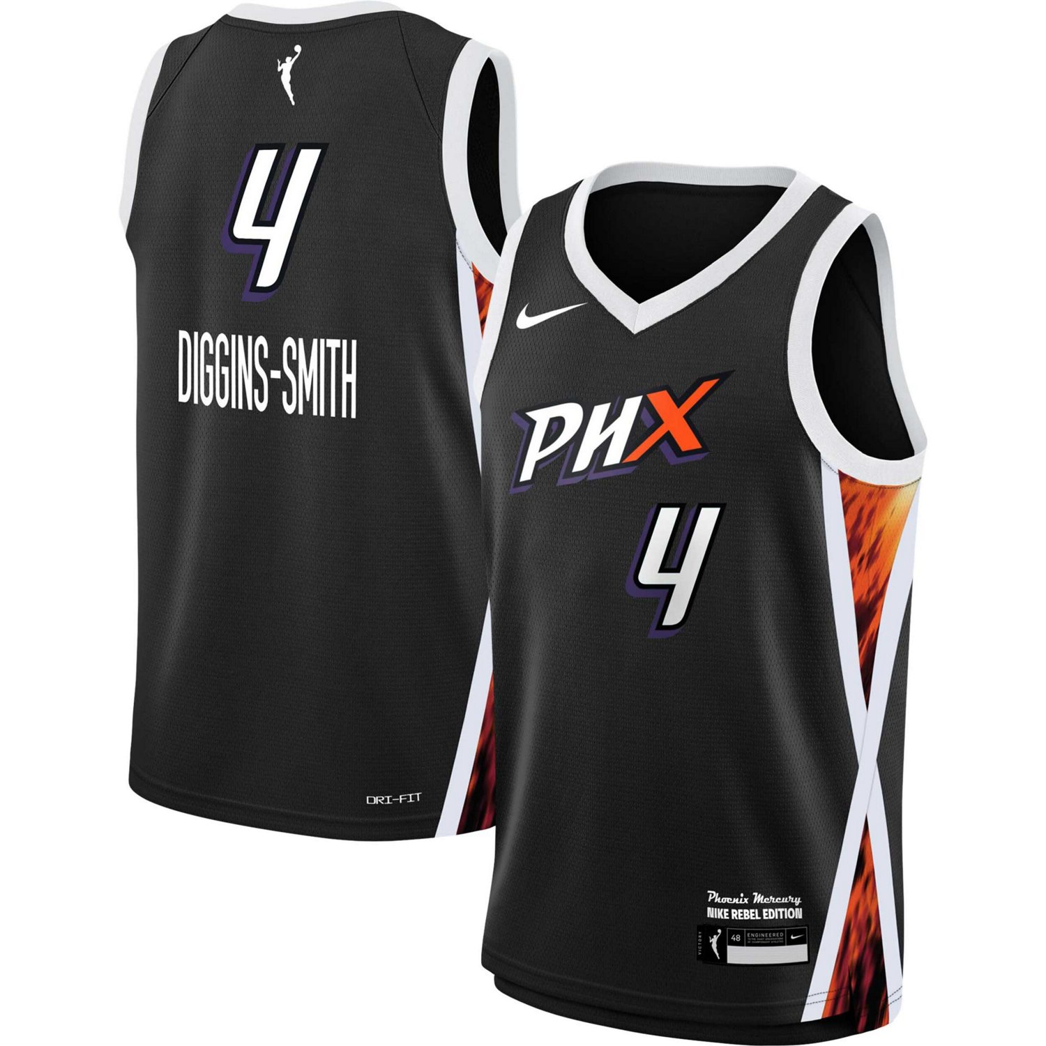 Nike Skylar Diggins-Smith Phoenix Mercury 2021 Rebel Edition Victory Player Jersey                                               - view number 1