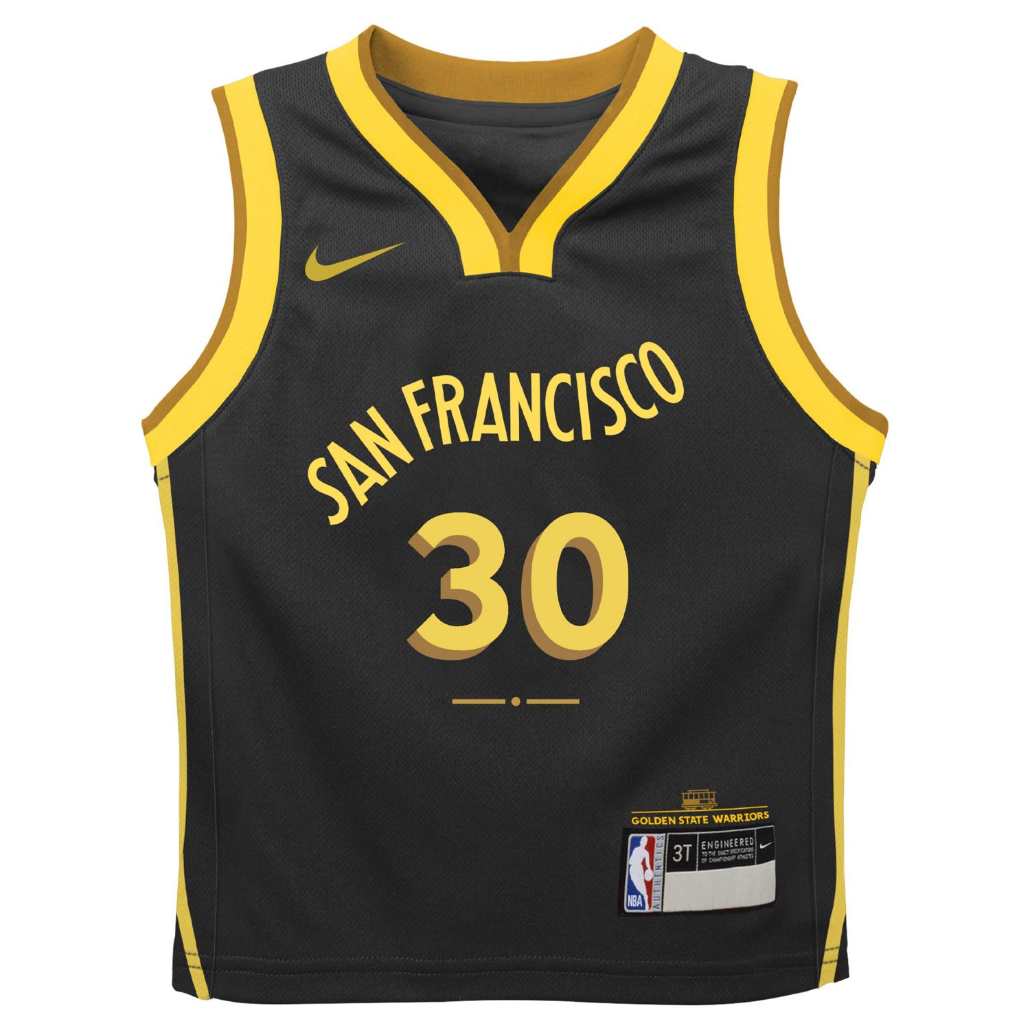 Nike Stephen Curry Golden State Warriors Swingman Replica Jersey - City Edition - view number 2