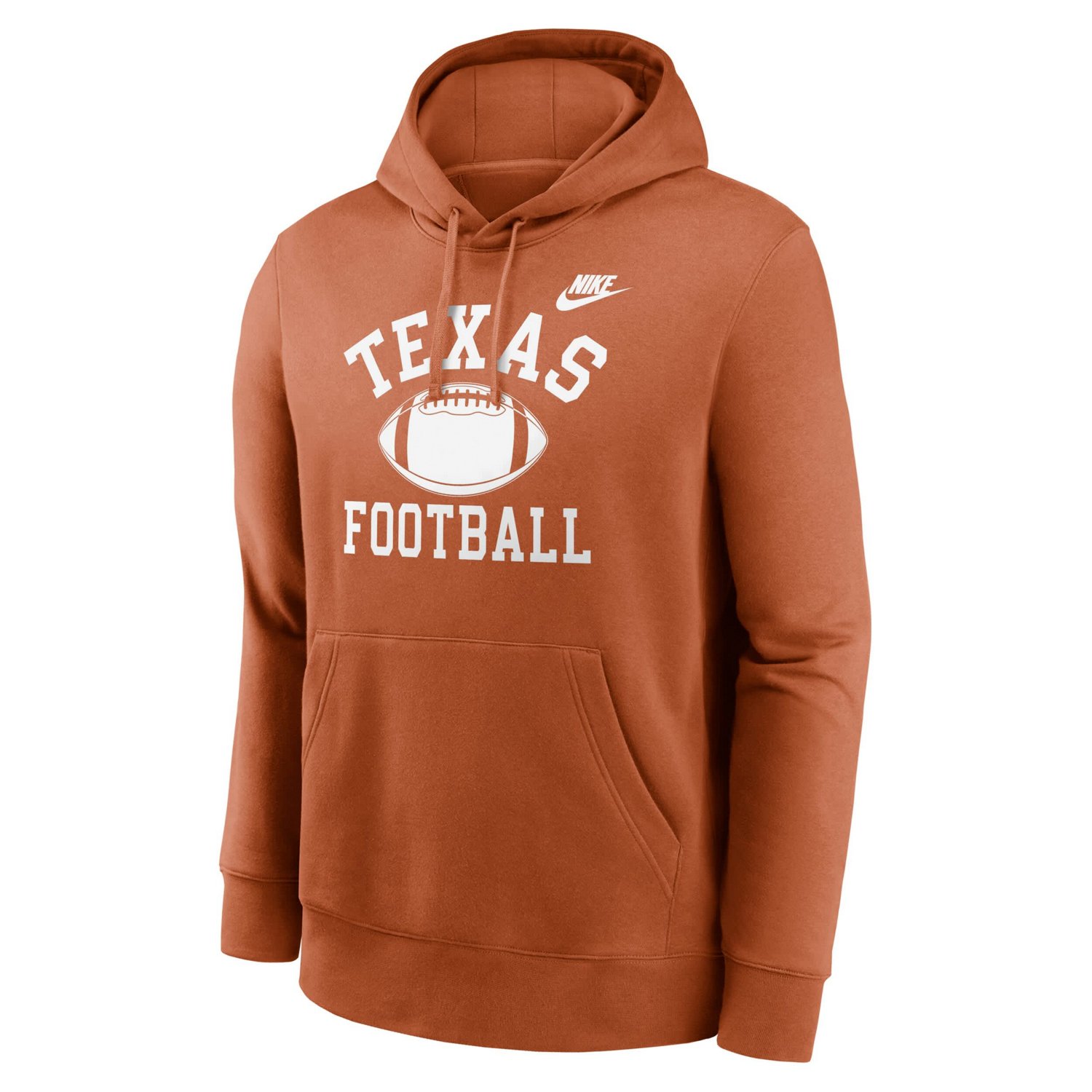 Nike Texas Texas Longhorns Legacy Football Icon Club Fleece Pullover Hoodie                                                      - view number 2