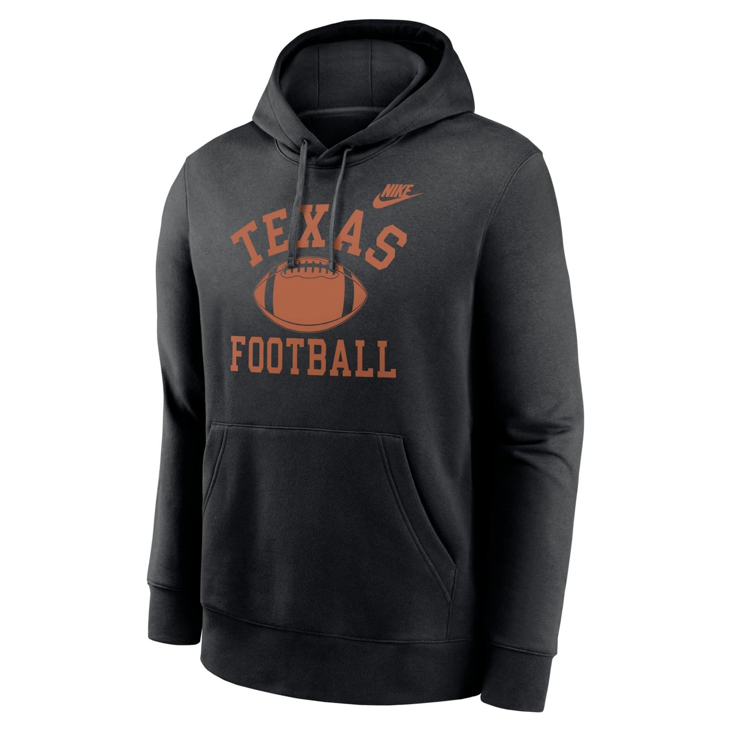 Nike Texas Texas Longhorns Legacy Football Icon Club Fleece Pullover Hoodie                                                      - view number 2
