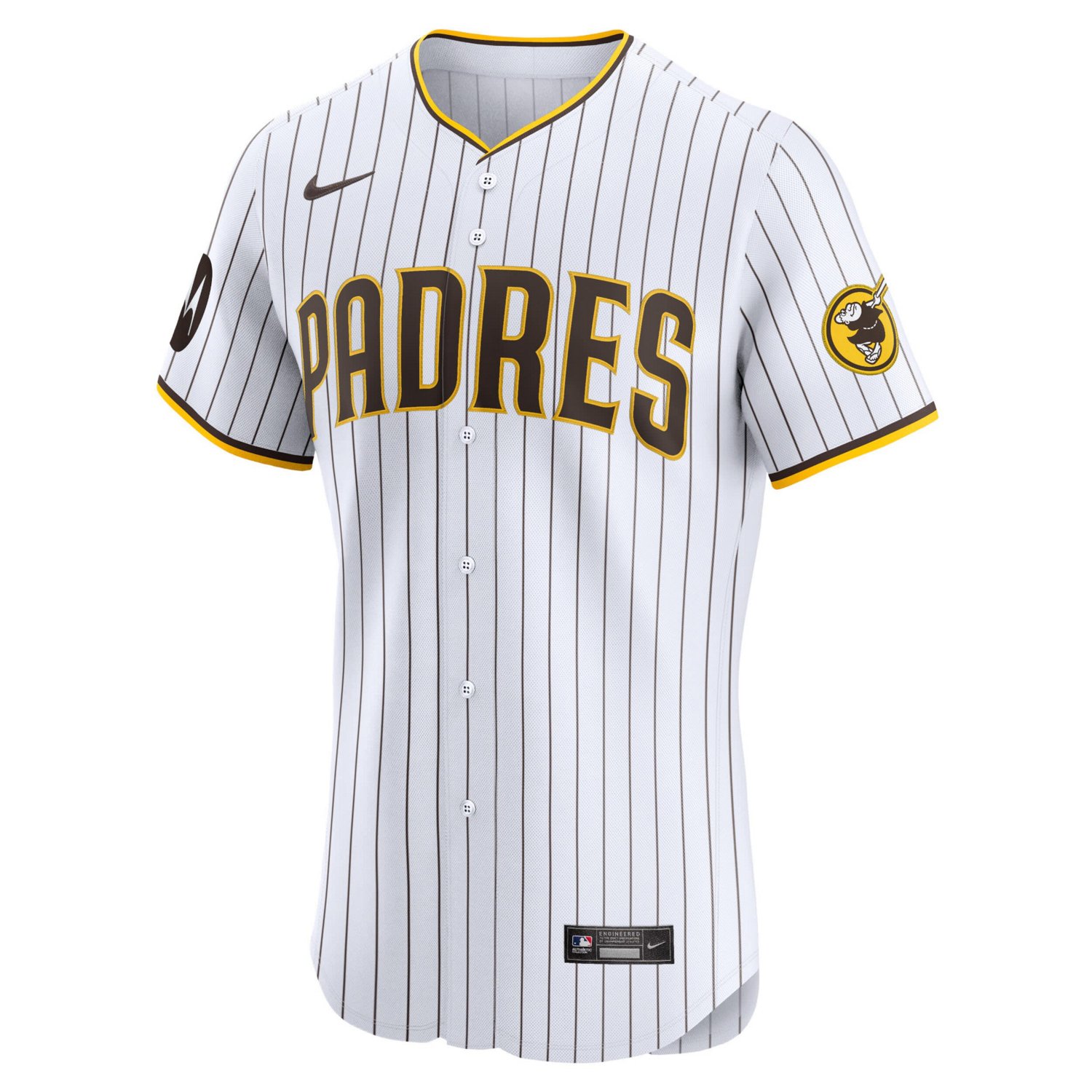 Nike Tony Fernndez San Diego Padres Home Elite Sponsor Patch Player Jersey                                                       - view number 2