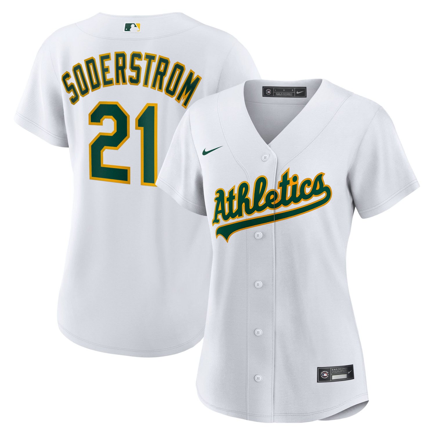 Nike Tyler Soderstrom Athletics Home Replica Jersey - view number 1