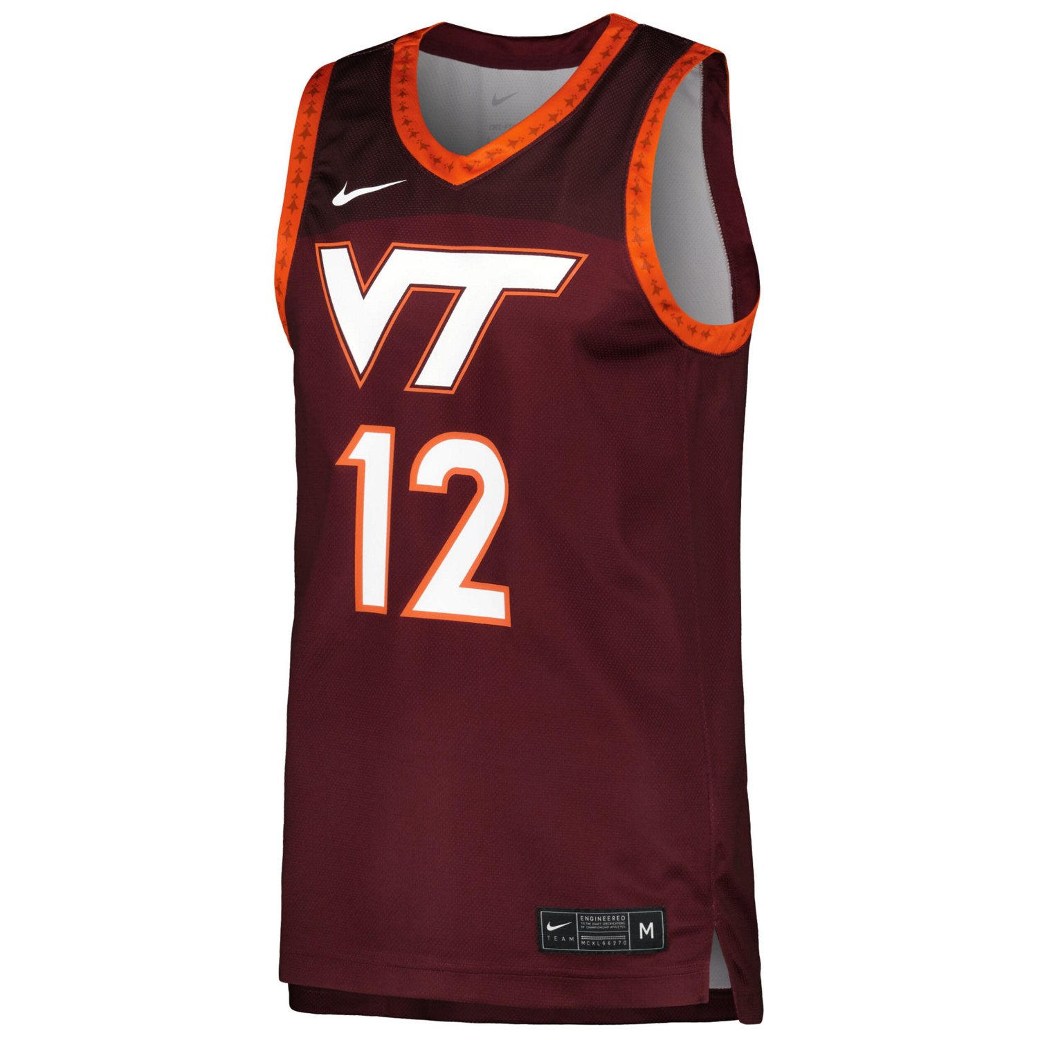 Nike Virginia Tech Hokies Replica Basketball Jersey                                                                              - view number 2