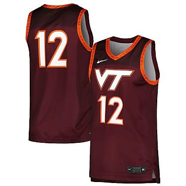 Nike Virginia Tech Hokies Replica Basketball Jersey                                                                             