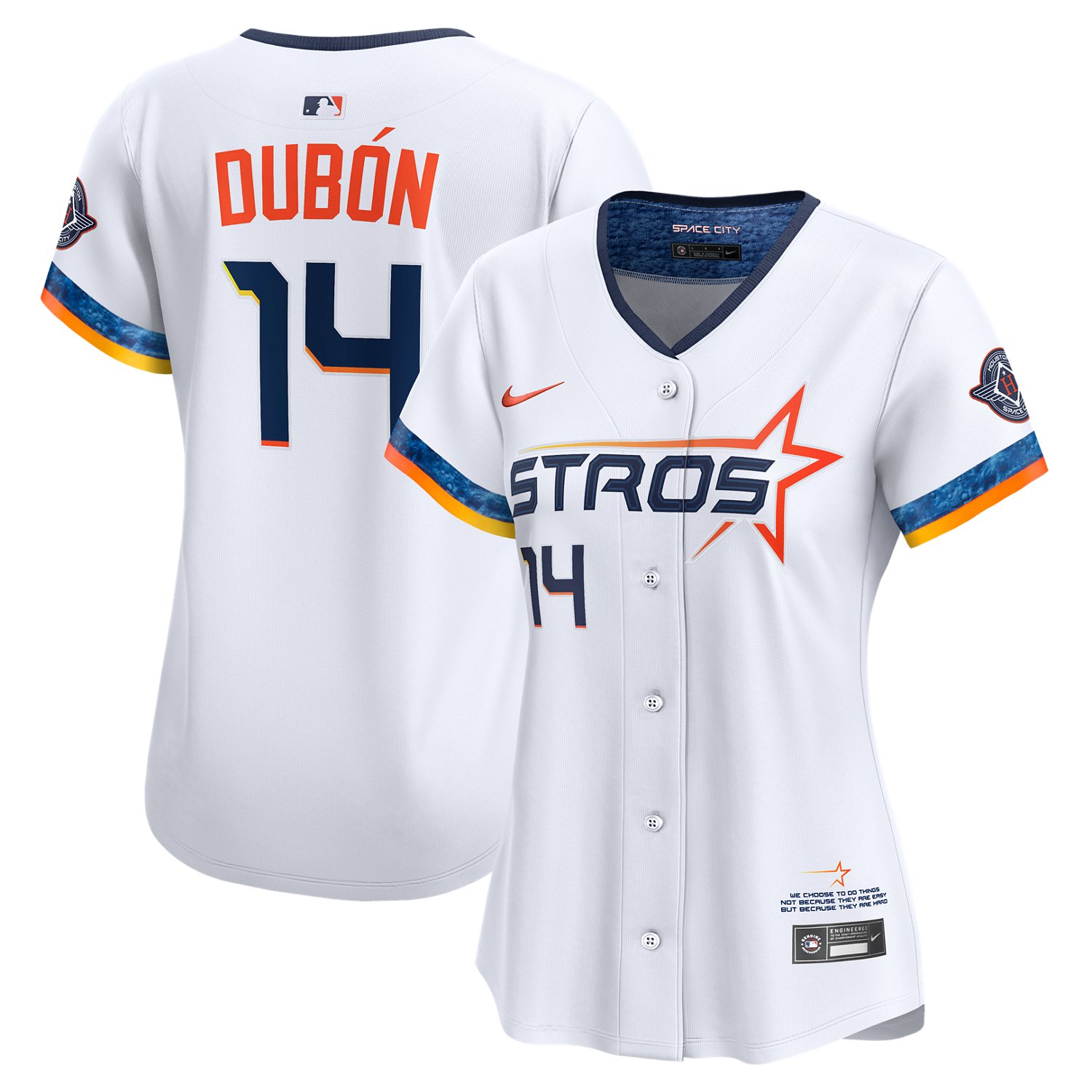 Nike W Astros Dubon City Connect Limited Name & Number Jersey                                                                    - view number 3