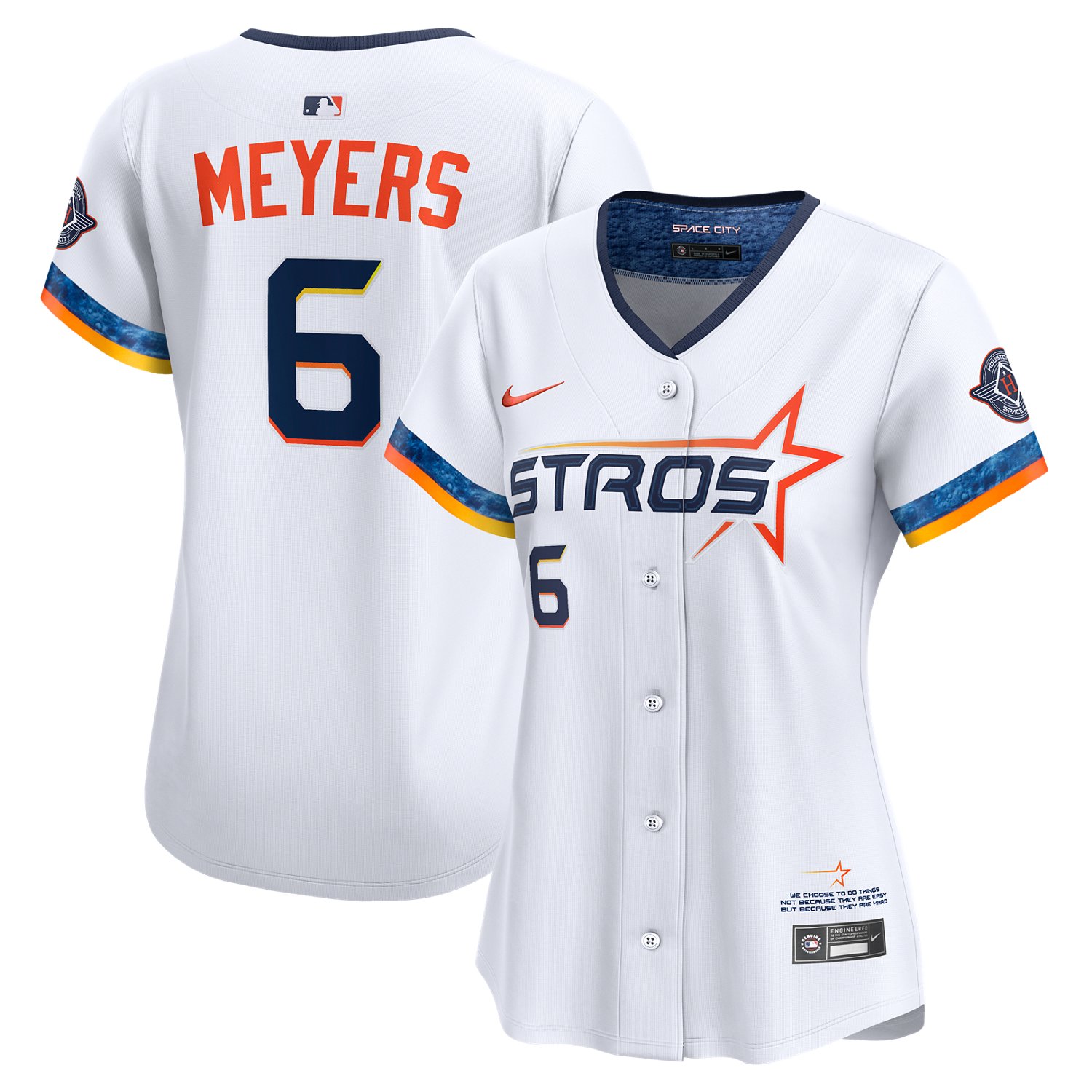 Nike W Astros Meyers City Connect Limited Name & Number Jersey                                                                   - view number 3