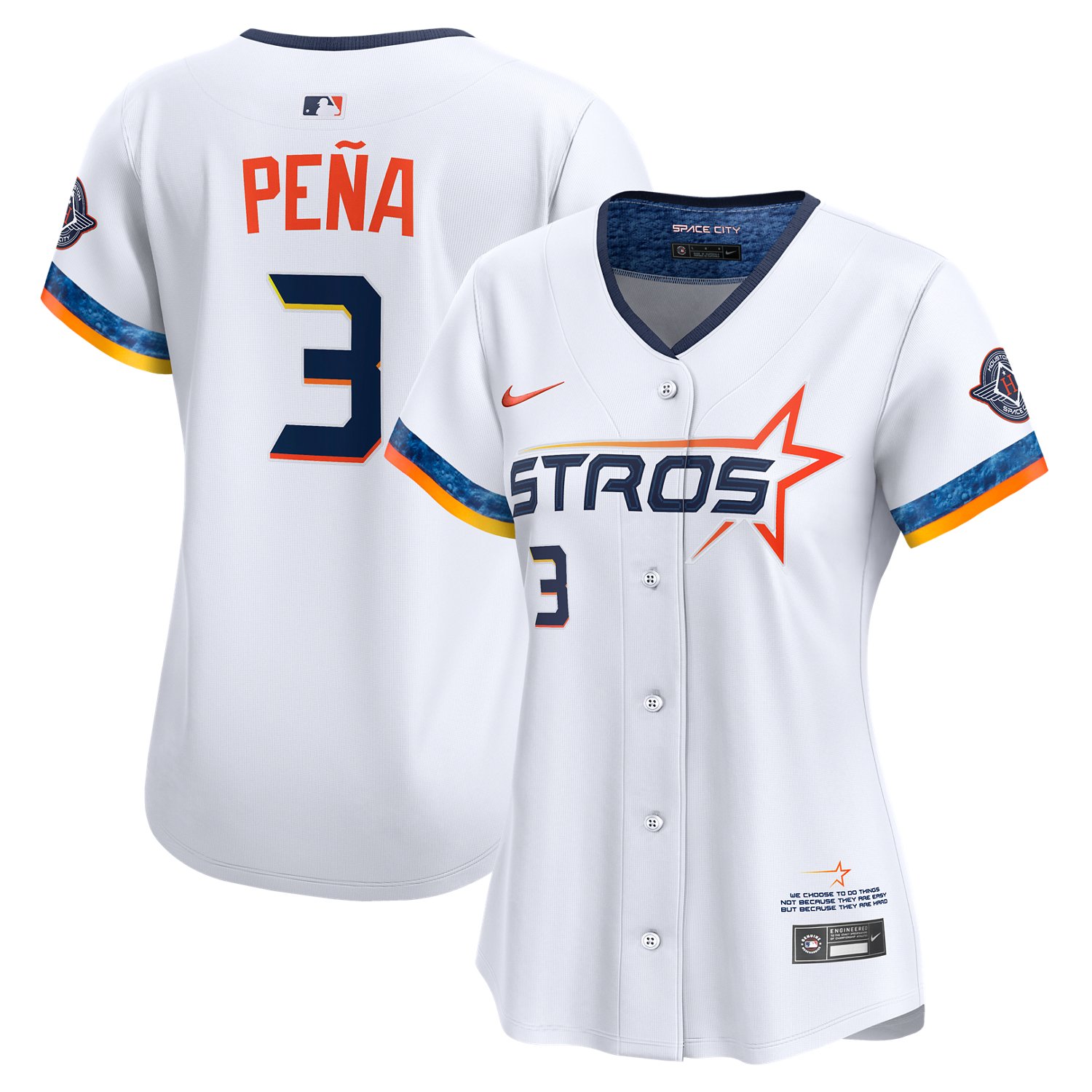 Nike W Astros Pena City Connect Limited Name & Number Jersey                                                                     - view number 3