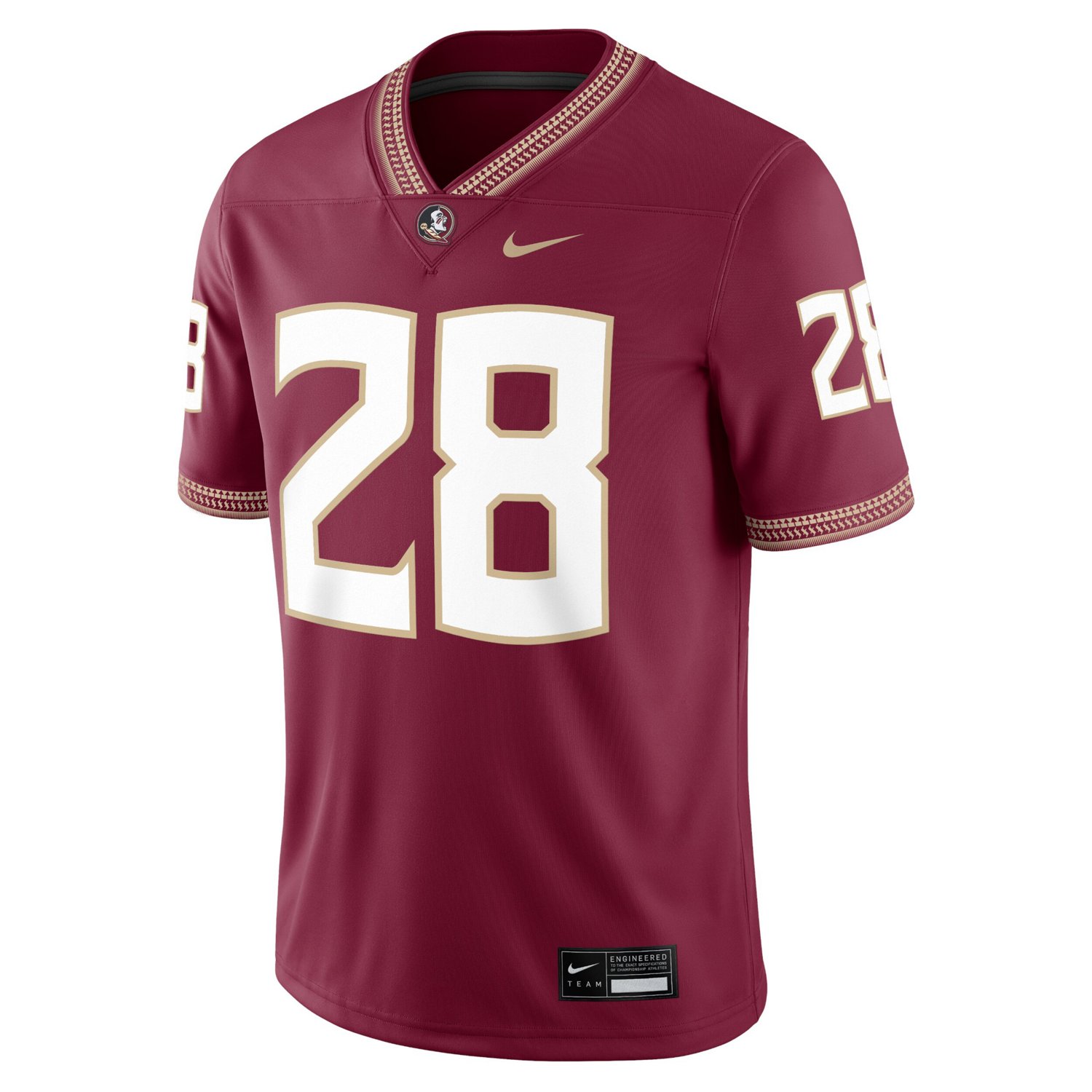 Nike Warrick Dunn Florida State Seminoles Alumni Game Jersey - view number 2