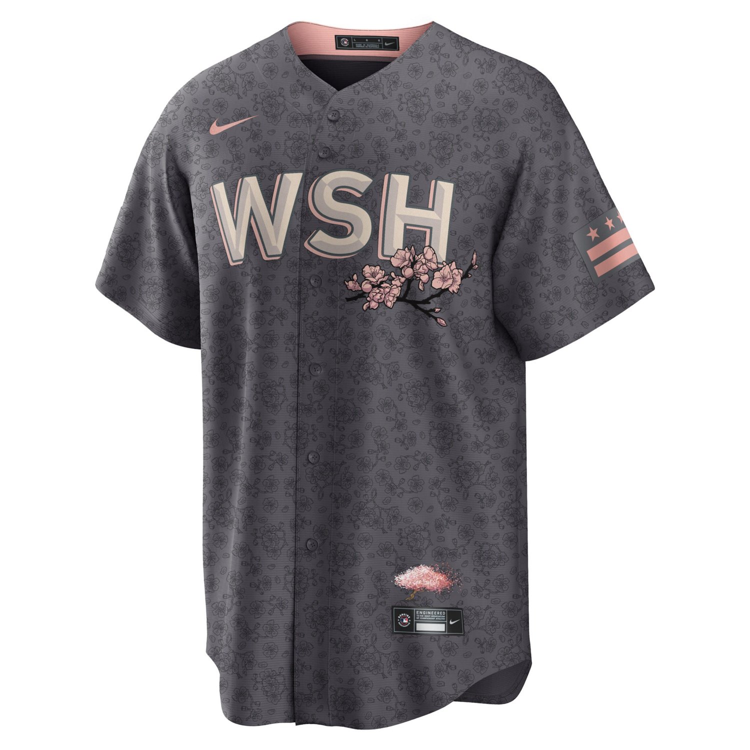 Nike Washington Nationals City Connect Replica Team Jersey                                                                       - view number 2