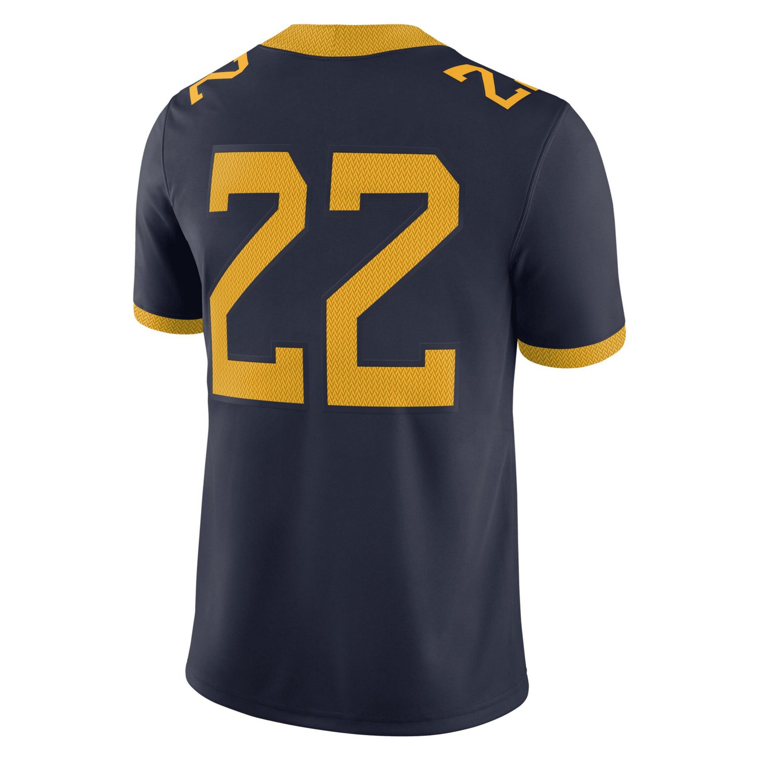 Nike West Virginia Mountaineers 22 Home Game Jersey - view number 3