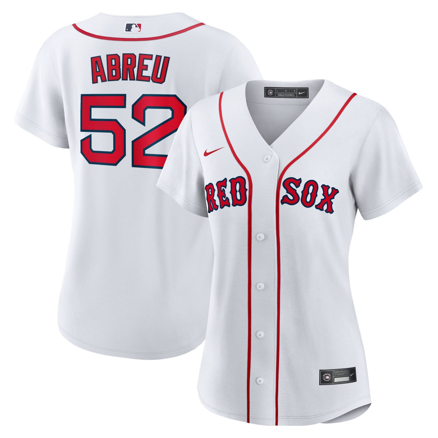Nike Wilyer Abreu Boston Red Sox Home Replica Jersey - view number 1