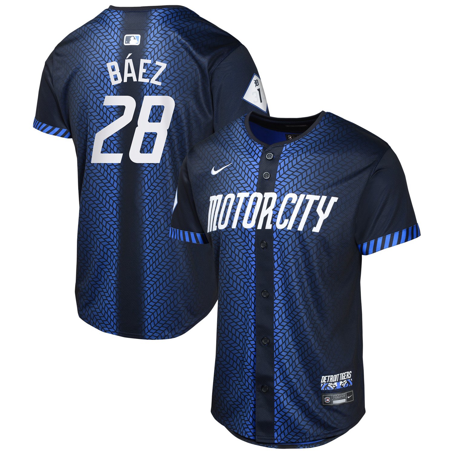 Nike Youth Detroit Tigers New Limited City Connect Player Jersey Javier Baez