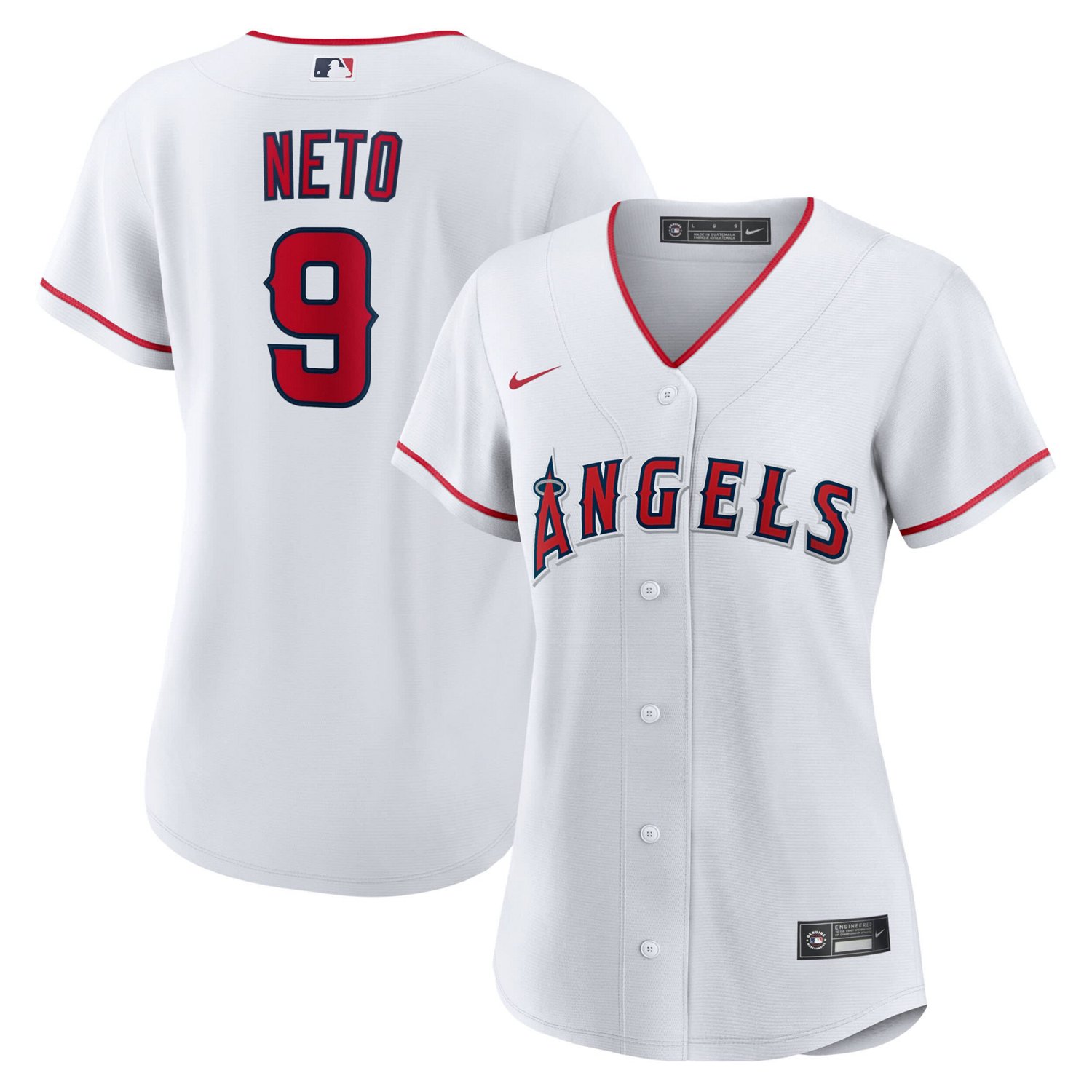 Nike Zach Neto Los Angeles Angels Home Replica Jersey