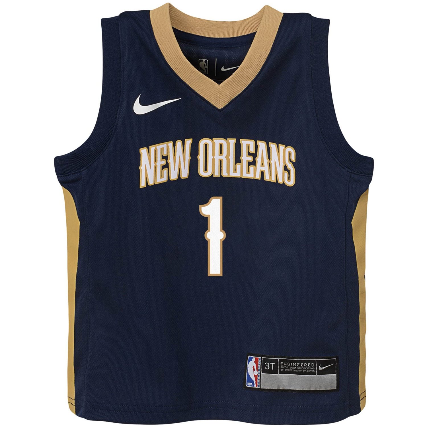 Nike Zion Williamson New Orleans Pelicans Replica Jersey - Icon Edition - view number 2