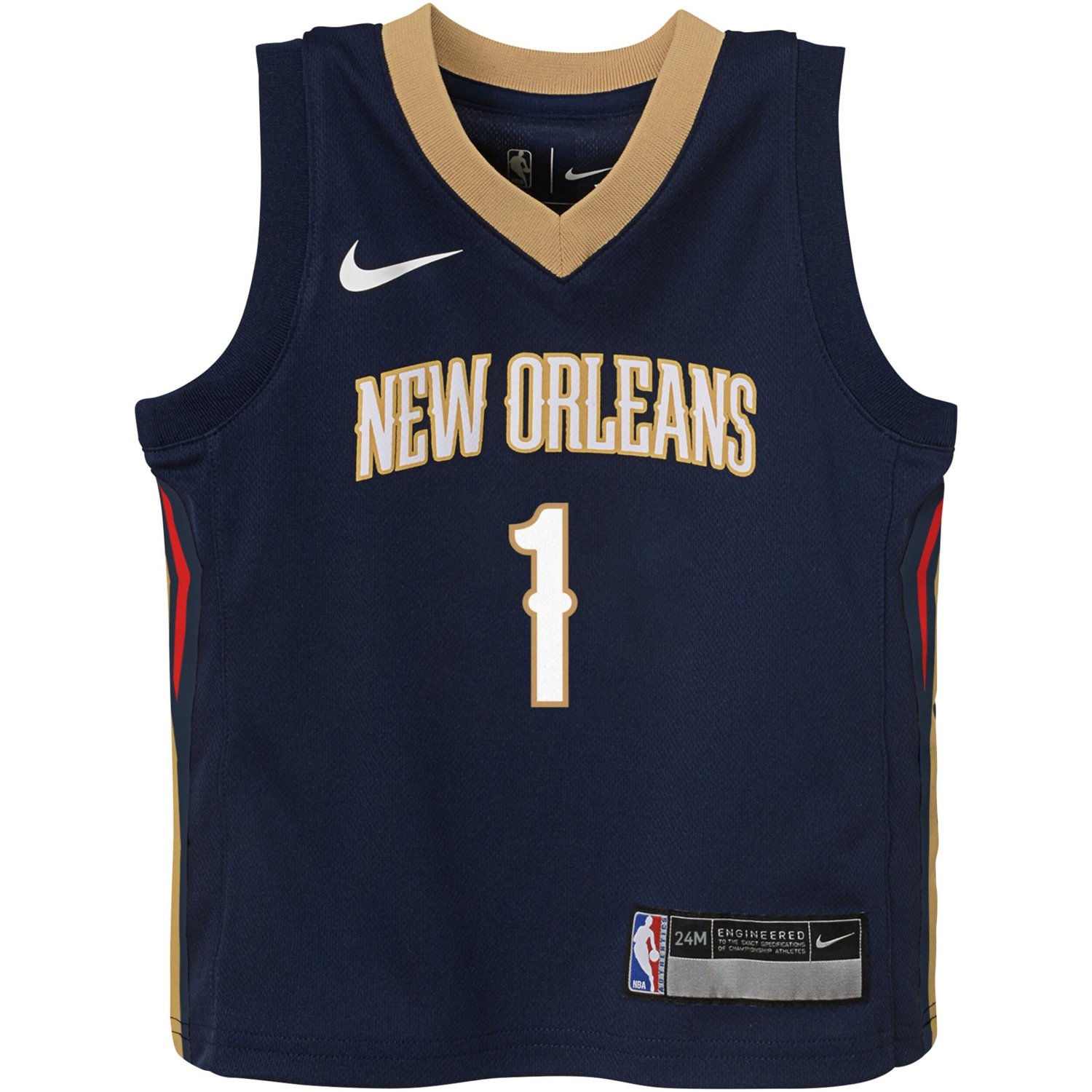 Nike Zion Williamson New Orleans Pelicans Swingman Player Jersey - Icon Edition - view number 2