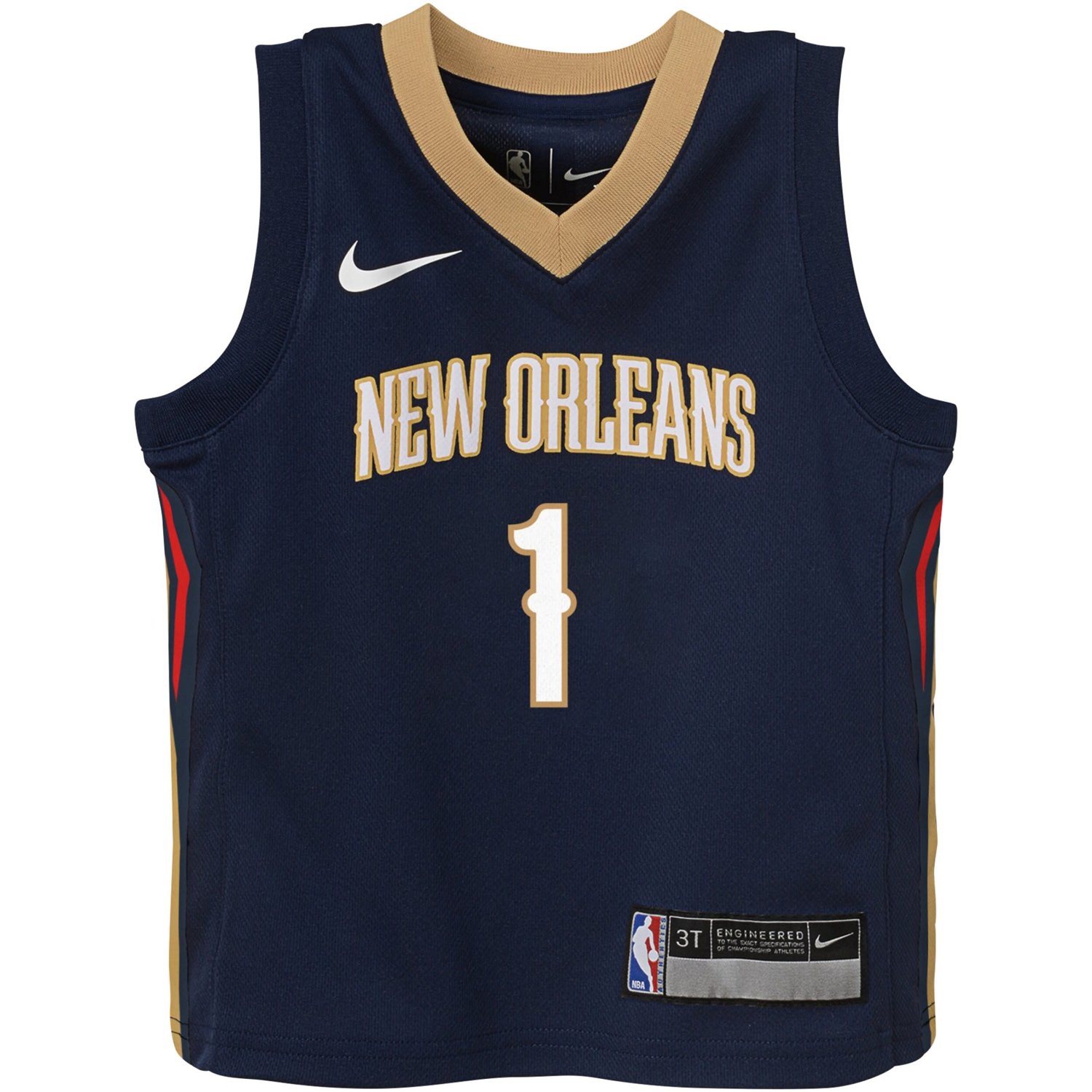 Nike Zion Williamson New Orleans Pelicans Swingman Player Jersey - Icon Edition - view number 2