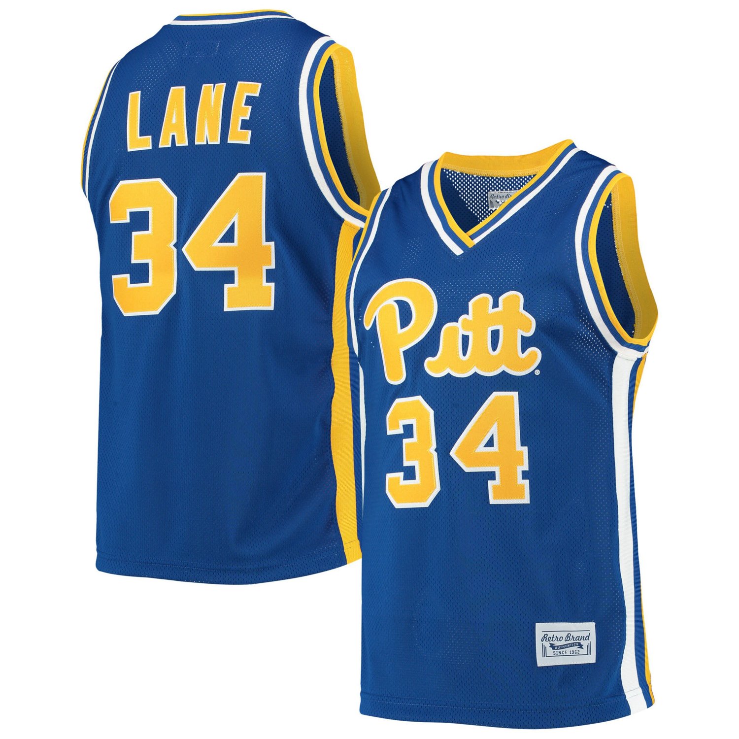 Original Retro Brand Jerome Lane Pitt Panthers Alumni Commemorative Classic Basketball Jersey                                    - view number 1