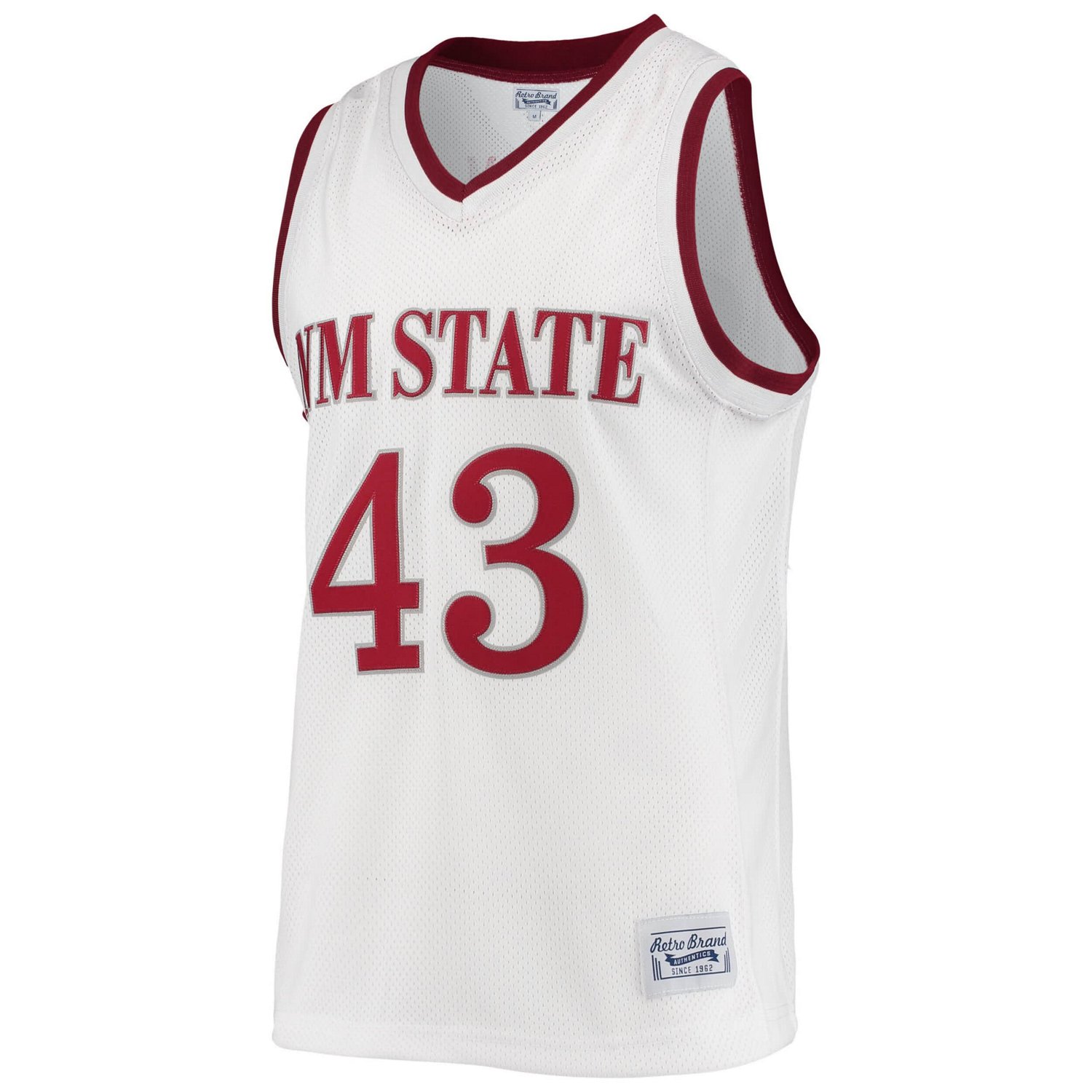 Original Retro Brand Pascal Siakam New Mexico State Aggies Alumni Commemorative Replica Basketball Jersey                        - view number 2