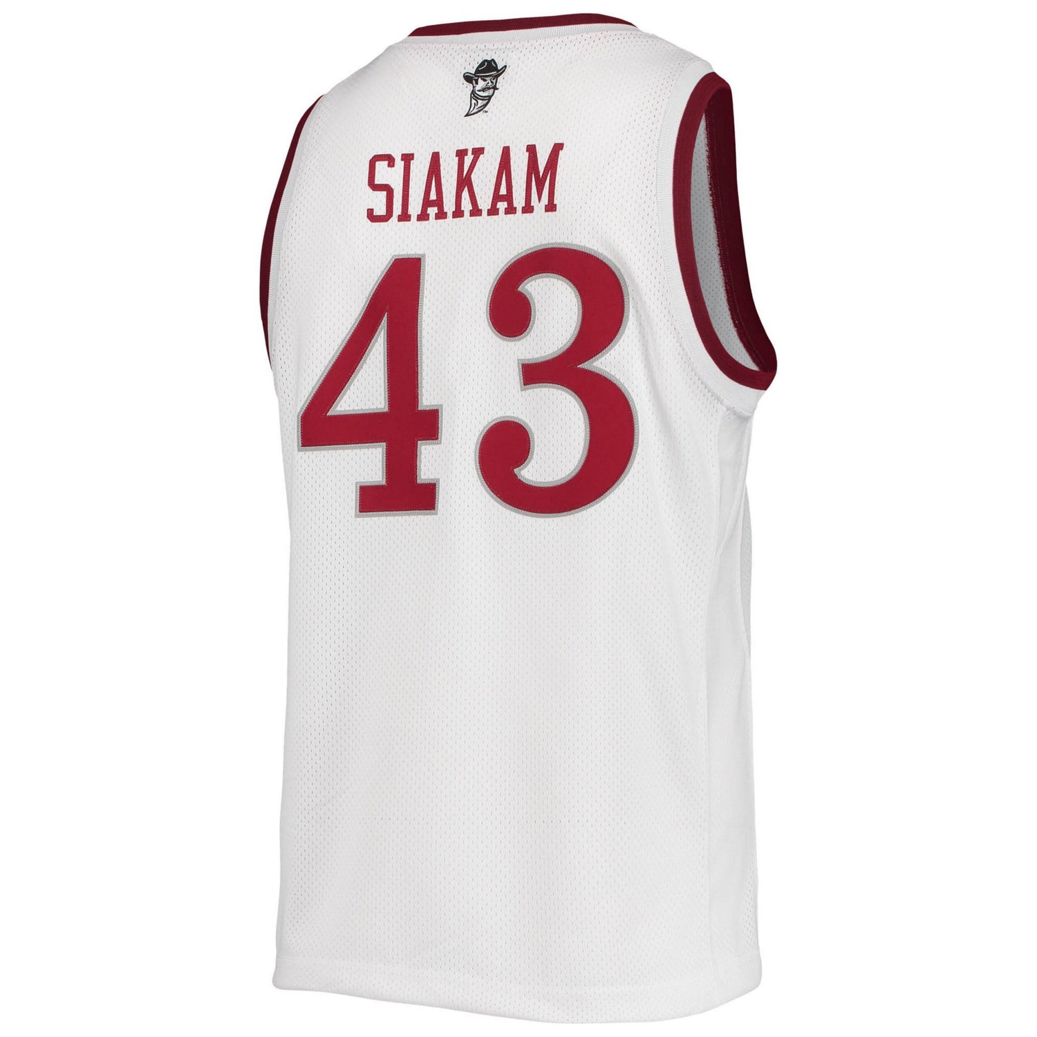 Original Retro Brand Pascal Siakam New Mexico State Aggies Alumni Commemorative Replica Basketball Jersey                        - view number 3
