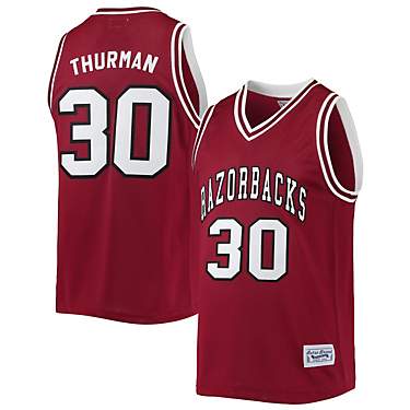 Original Retro Brand Scotty Thurman Arkansas Razorbacks Alumni Commemorative Classic Basketball Jersey                          