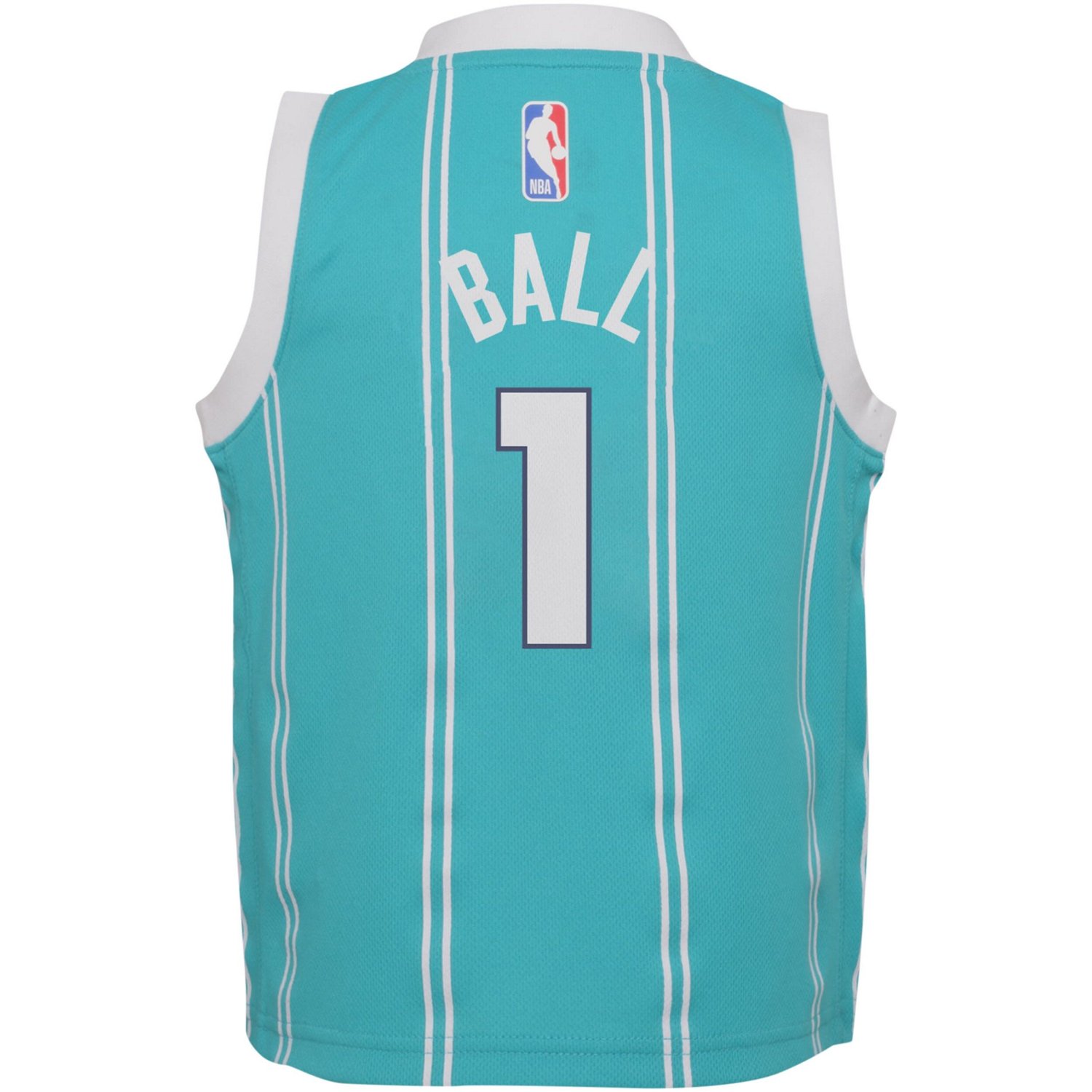 Preschool Jordan Brand LaMelo Ball Charlotte Hornets Swingman Player Jersey - Icon Edition - view number 3
