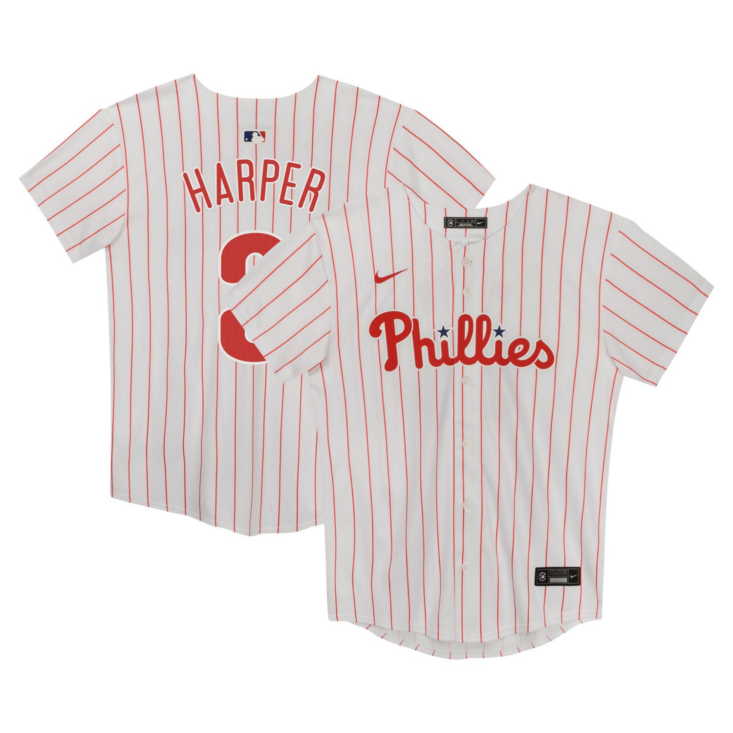 Preschool Nike Bryce Harper Philadelphia Phillies Home Game Jersey