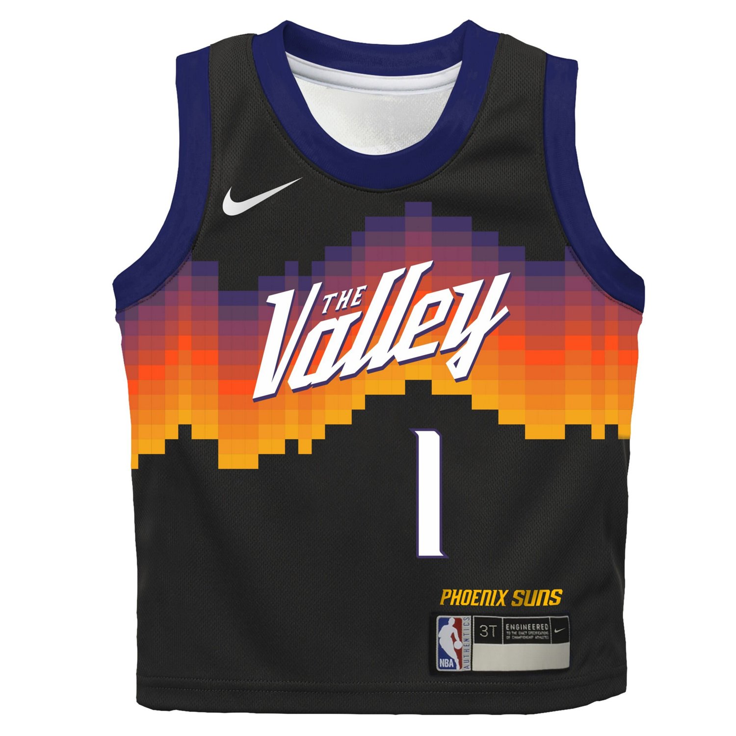 Preschool Nike Devin Booker Phoenix Suns 2025 26 City Edition Swingman Jersey - view number 2