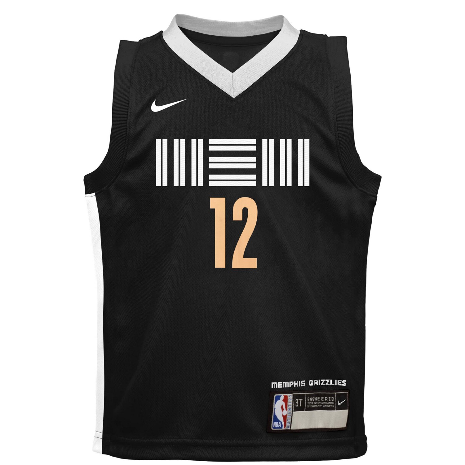 Preschool Nike Ja Morant Memphis Grizzlies 2023/24 Swingman Replica Jersey - City Edition - view number 2