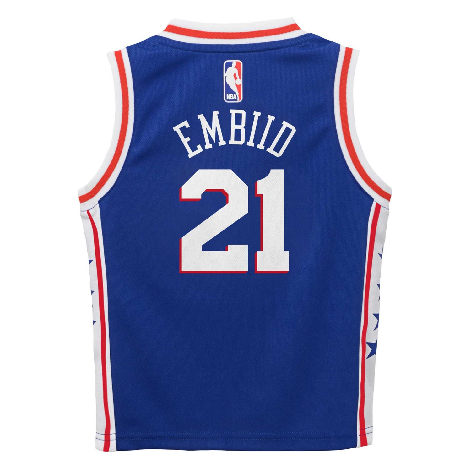 Preschool Nike Joel Embiid Philadelphia 76ers Swingman Player Jersey - Icon Edition                                              - view number 3