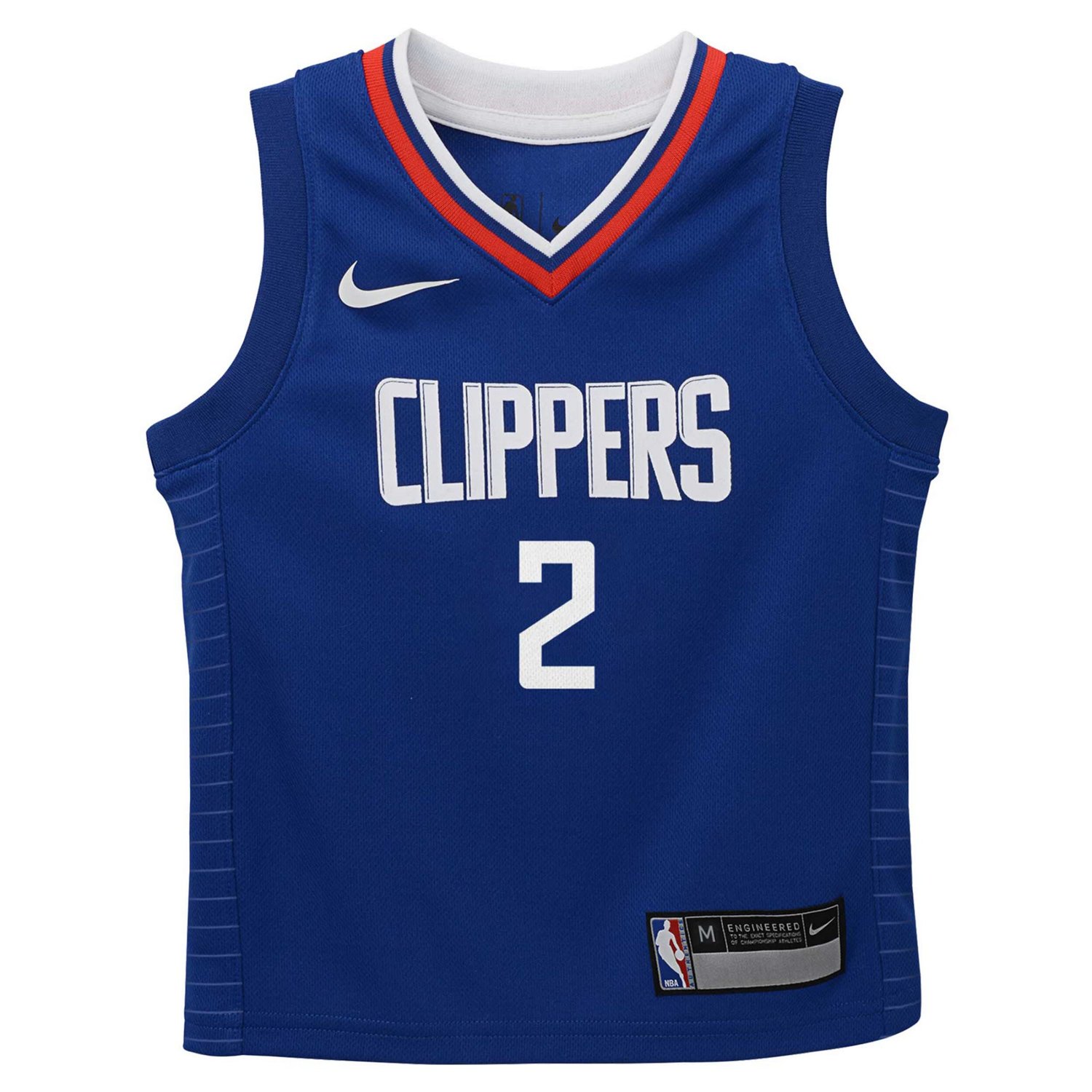 Preschool Nike Kawhi Leonard LA Clippers Dri-FIT Swingman Player Jersey - Icon Edition                                           - view number 2