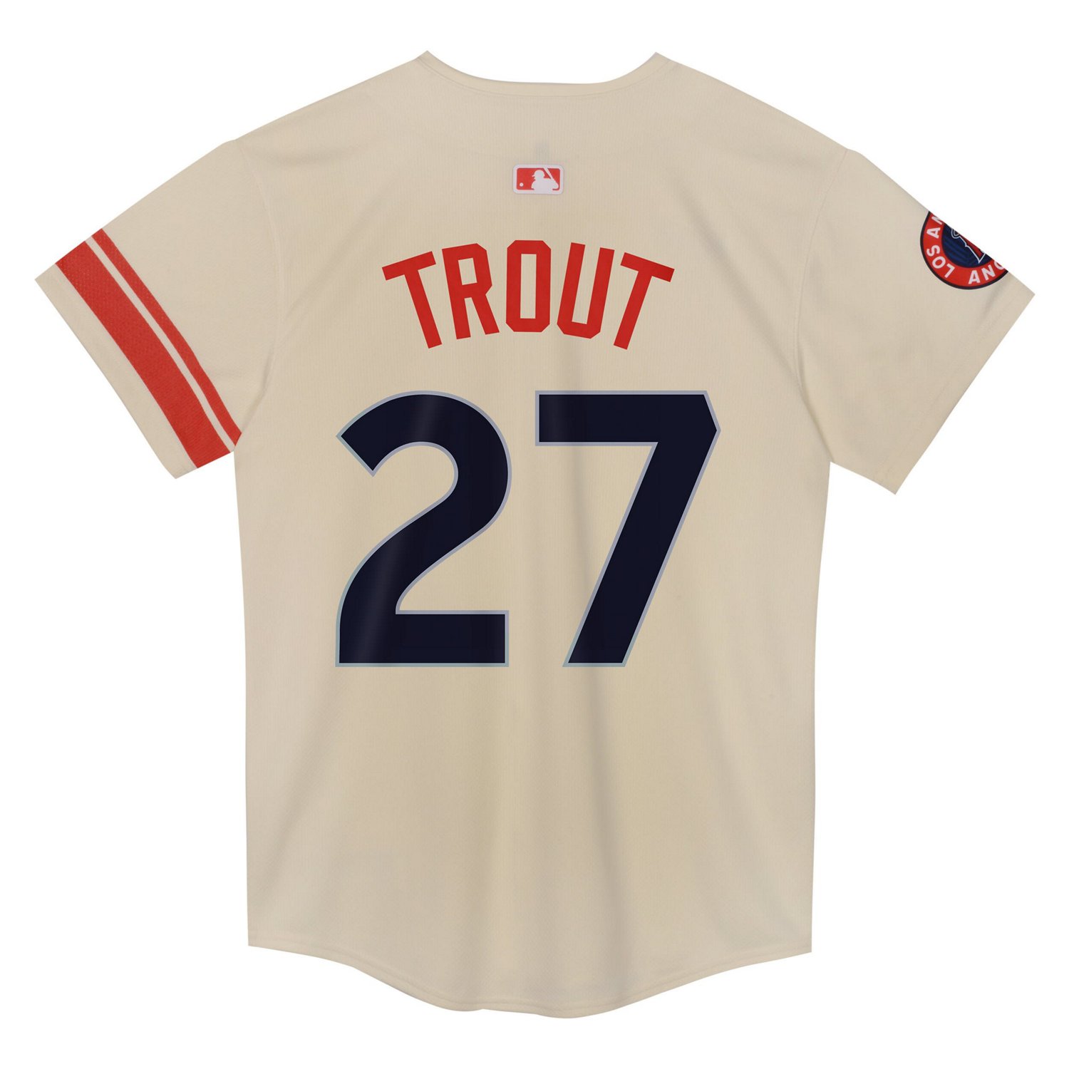 Preschool Nike Mike Trout Los Angeles Angels City Connect Limited Player Jersey - view number 3