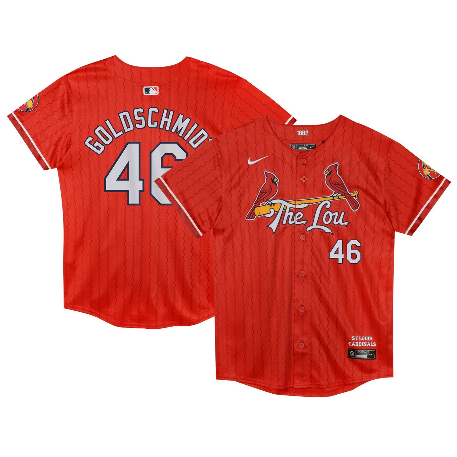 Preschool Nike Paul Goldschmidt St Louis Cardinals 2024 City Connect Limited Player Jersey                                       - view number 1
