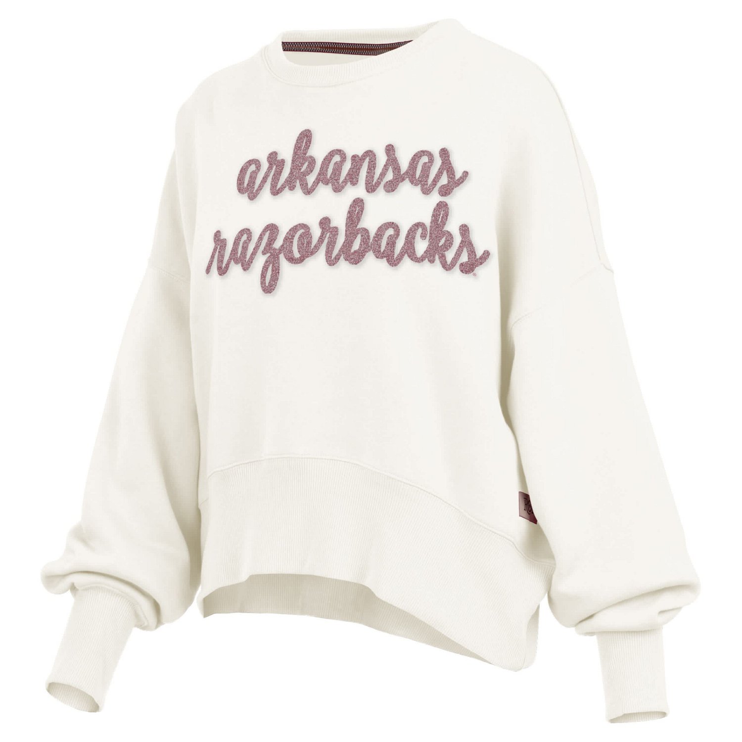 Pressbox Arkansas Razorbacks Chelsea Oversized Pullover Sweatshirt                                                               - view number 2