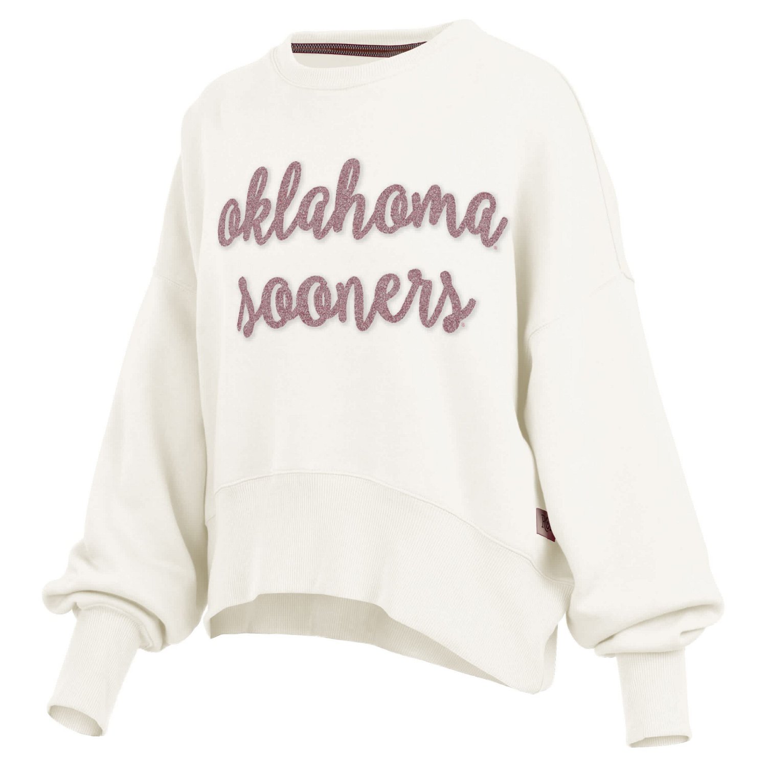 Pressbox Oklahoma Sooners Chelsea Oversized Pullover Sweatshirt - view number 2