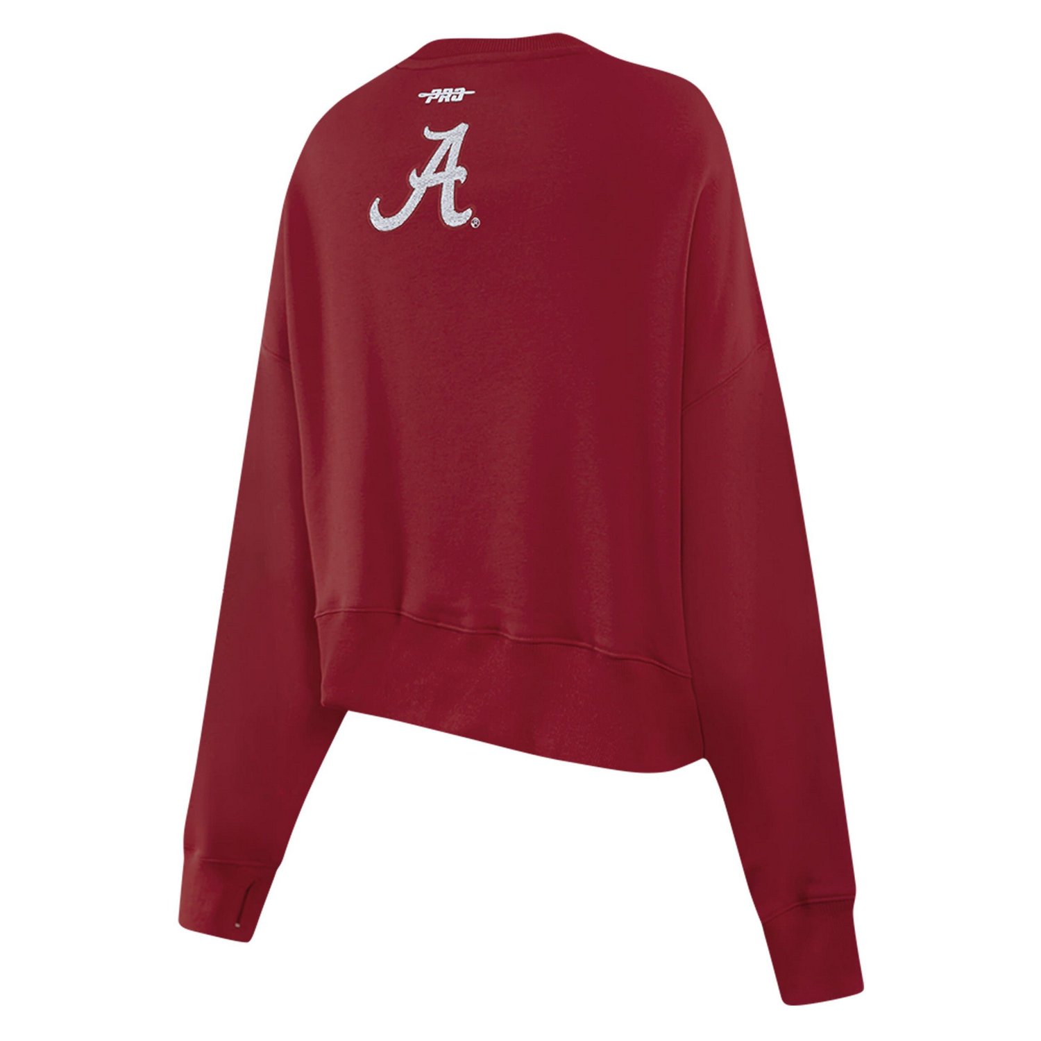 Pro Standard Alabama Tide Sequin Boxy Cropped Pullover Sweatshirt - view number 4