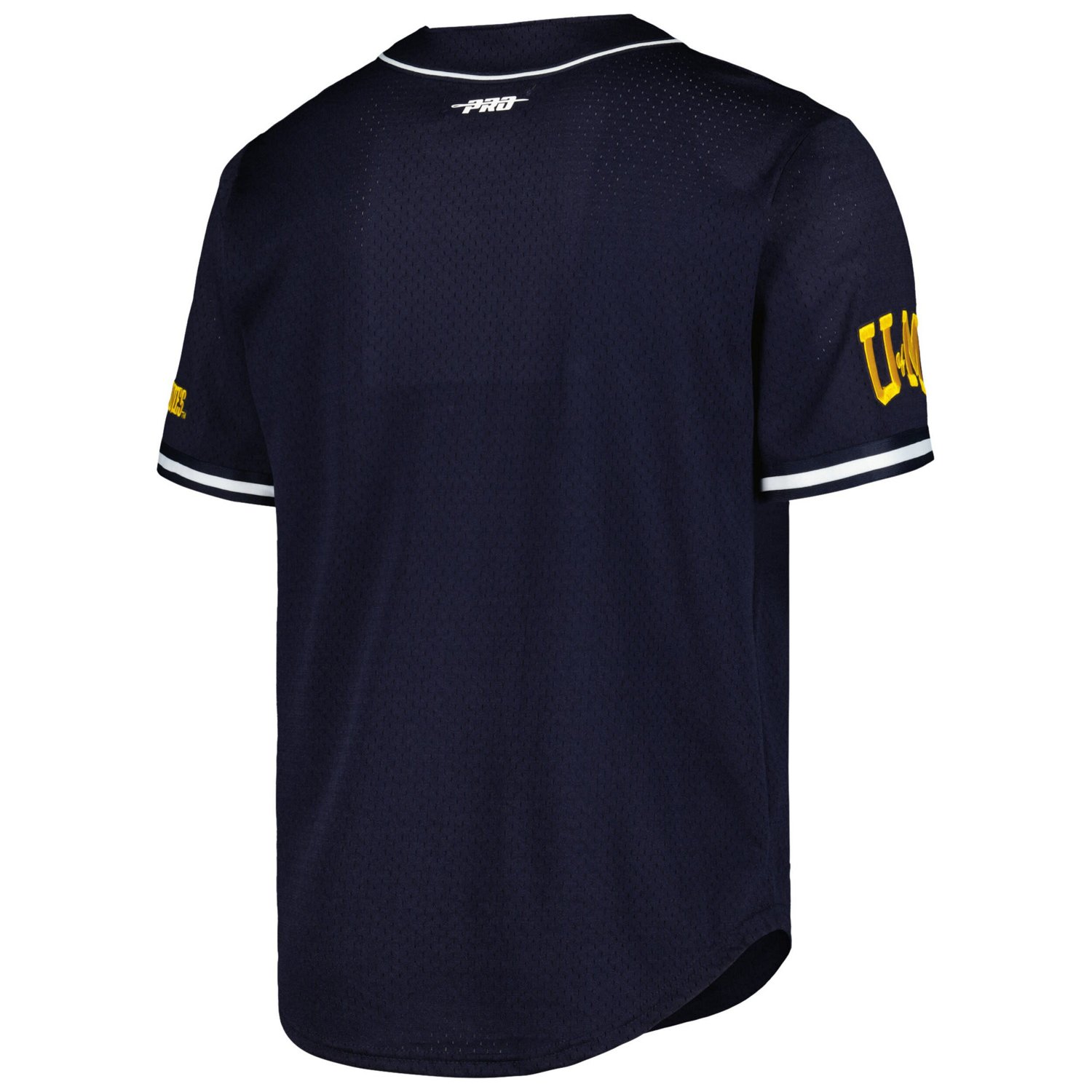 Pro Standard Michigan Wolverines Mesh Full-Button Replica Baseball Jersey - view number 3