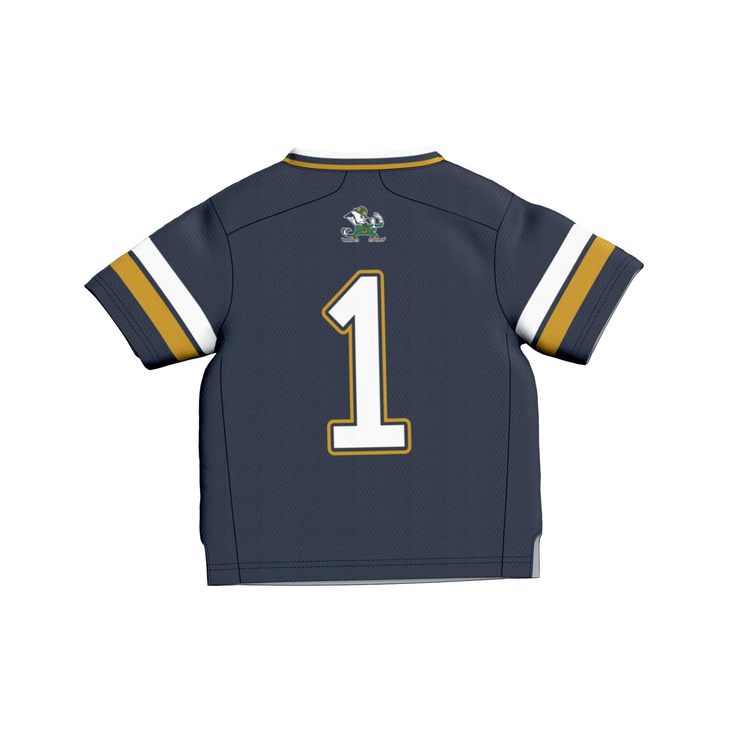 Toddler GameDay Greats 1 Notre Dame Fighting Irish Collegiate Football Fashion Jersey                                            - view number 3