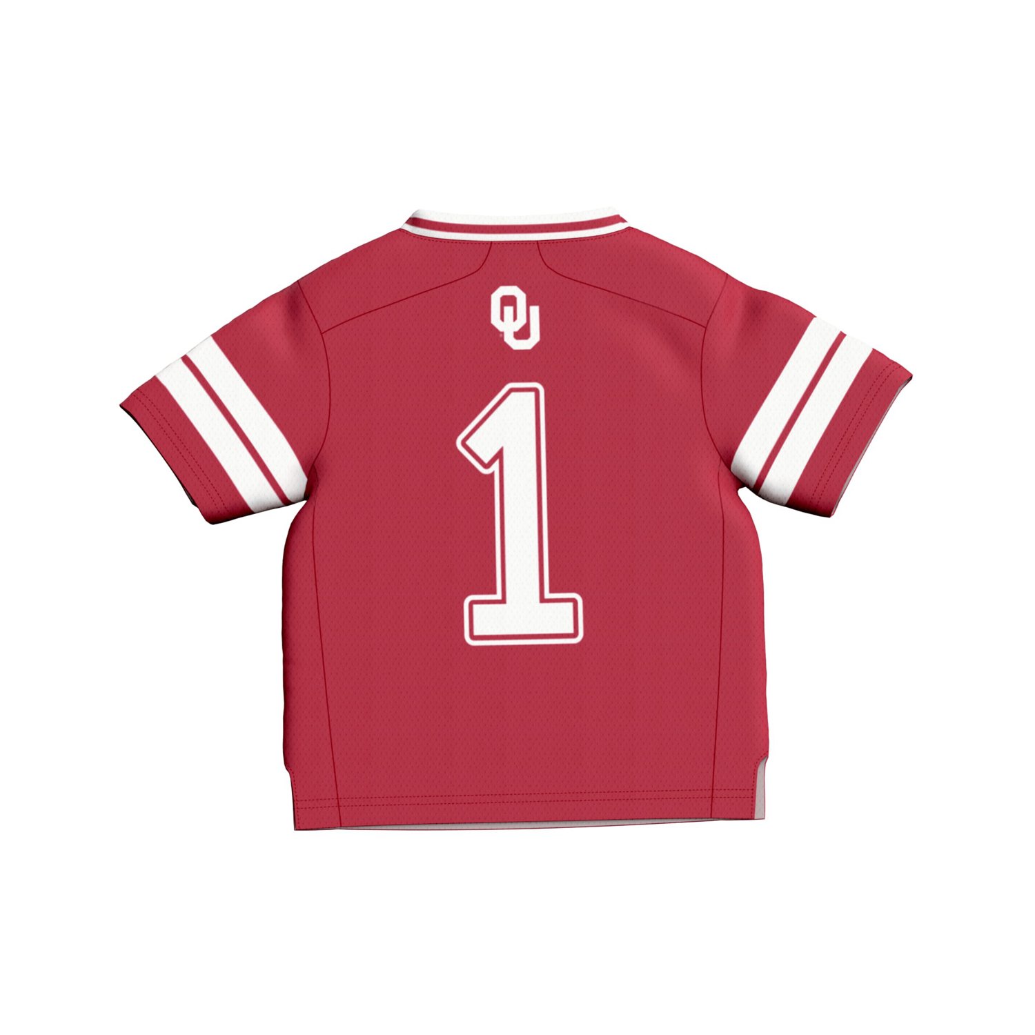 Toddler GameDay Greats 1 Oklahoma Sooners Lightweight Collegiate Football Fashion Jersey - view number 3
