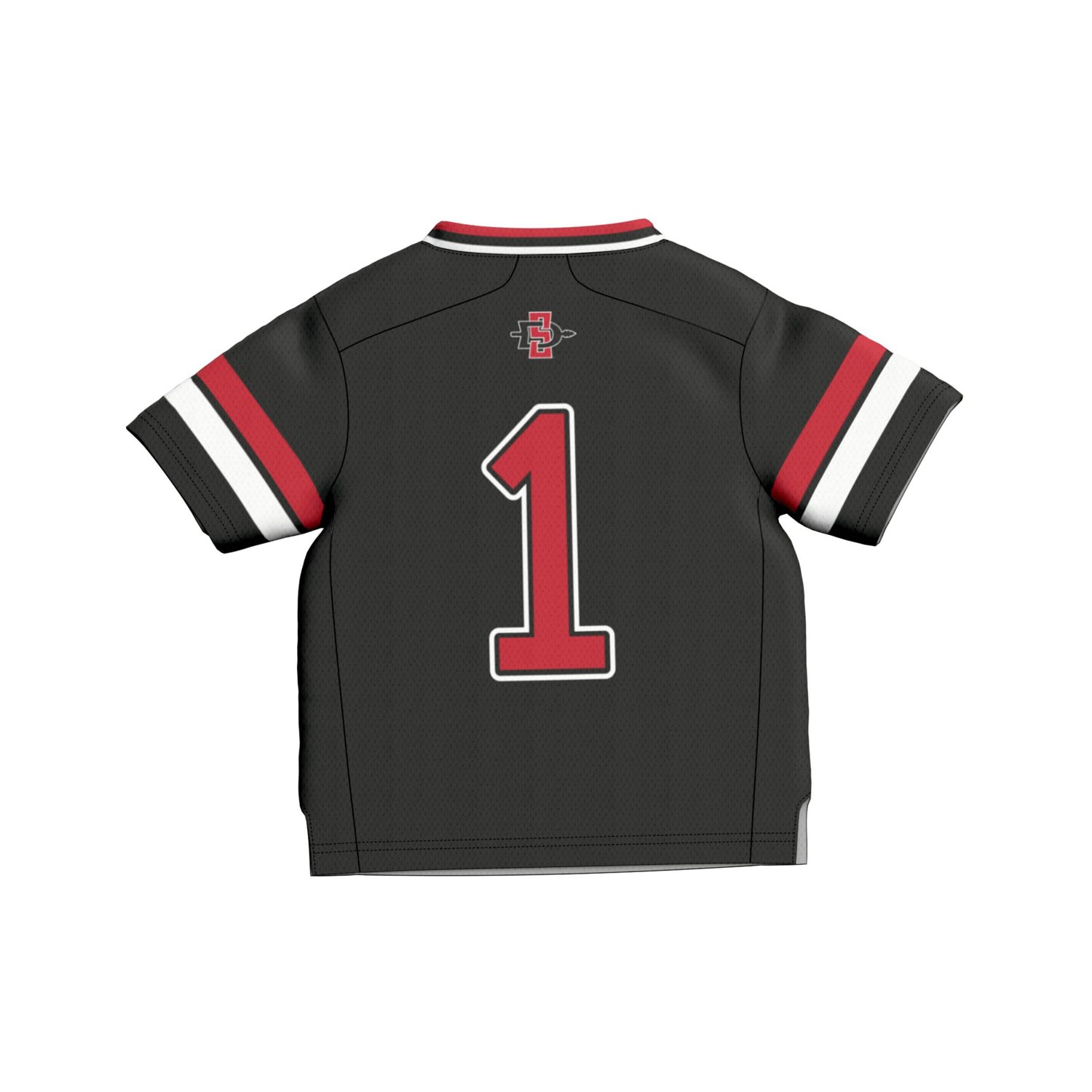 Toddler GameDay Greats 1 San Diego State Aztecs Lightweight Collegiate Football Fashion Jersey - view number 3