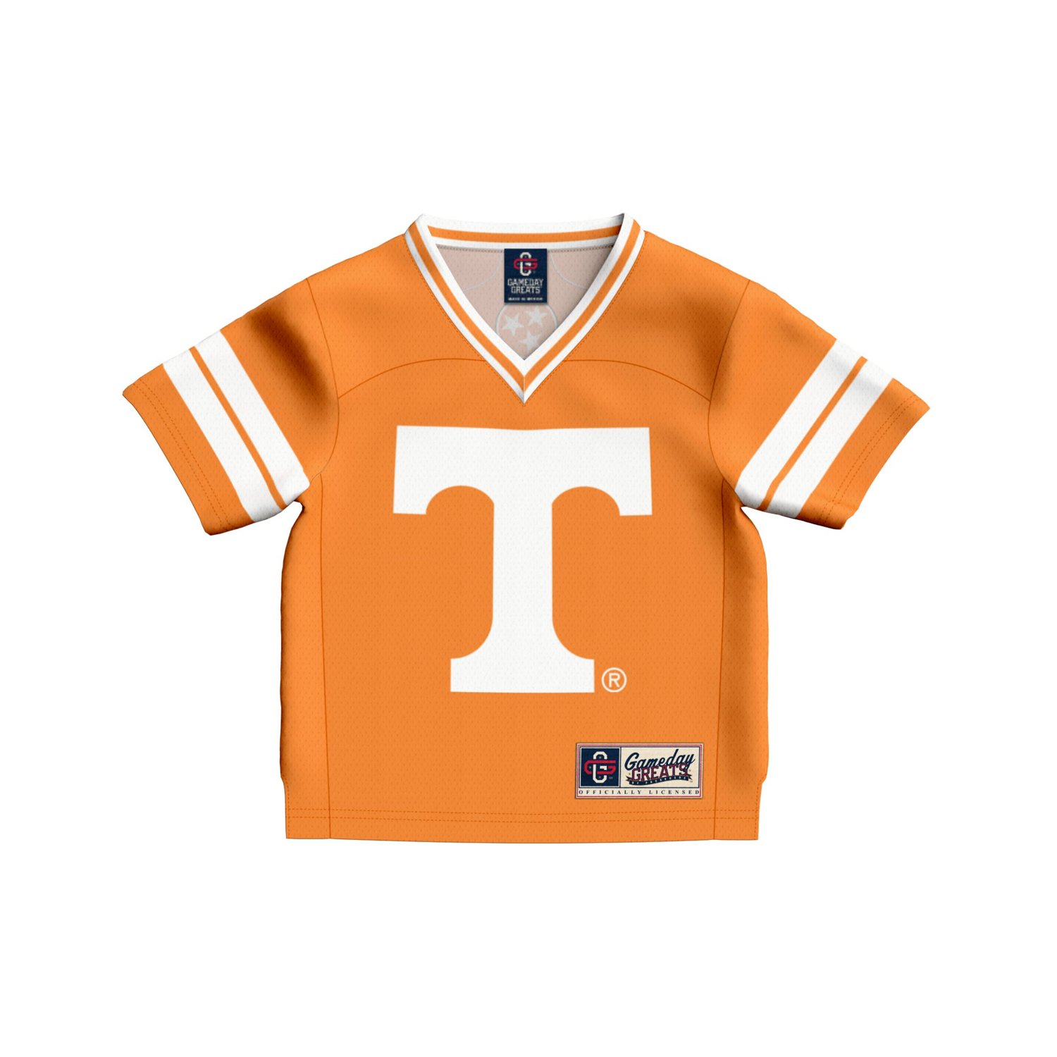 Toddler GameDay Greats 1 Tennessee Tennessee Volunteers Lightweight Collegiate Football Fashion Jersey - view number 2