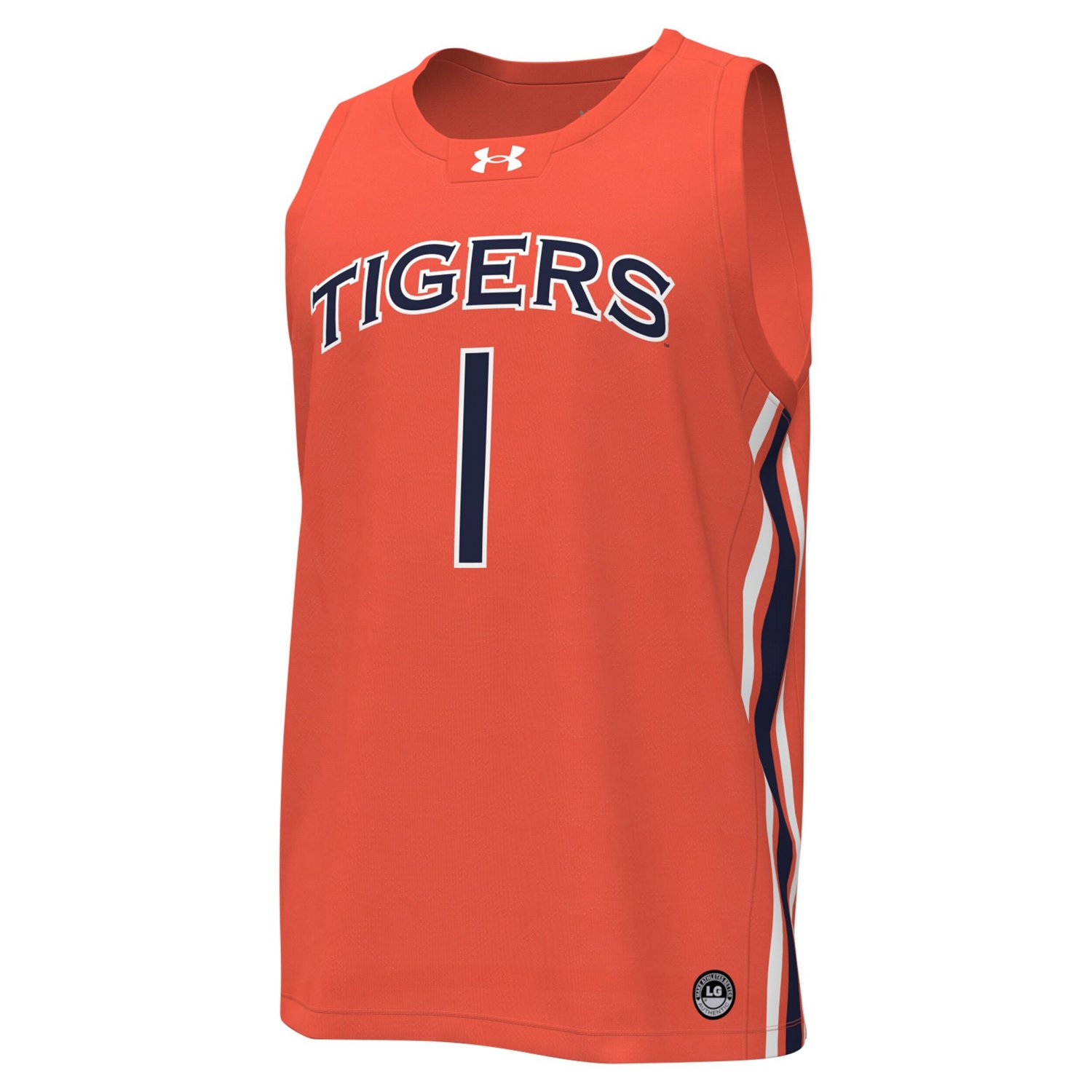 Under Armour 1 Auburn Tigers Replica Basketball Jersey Academy