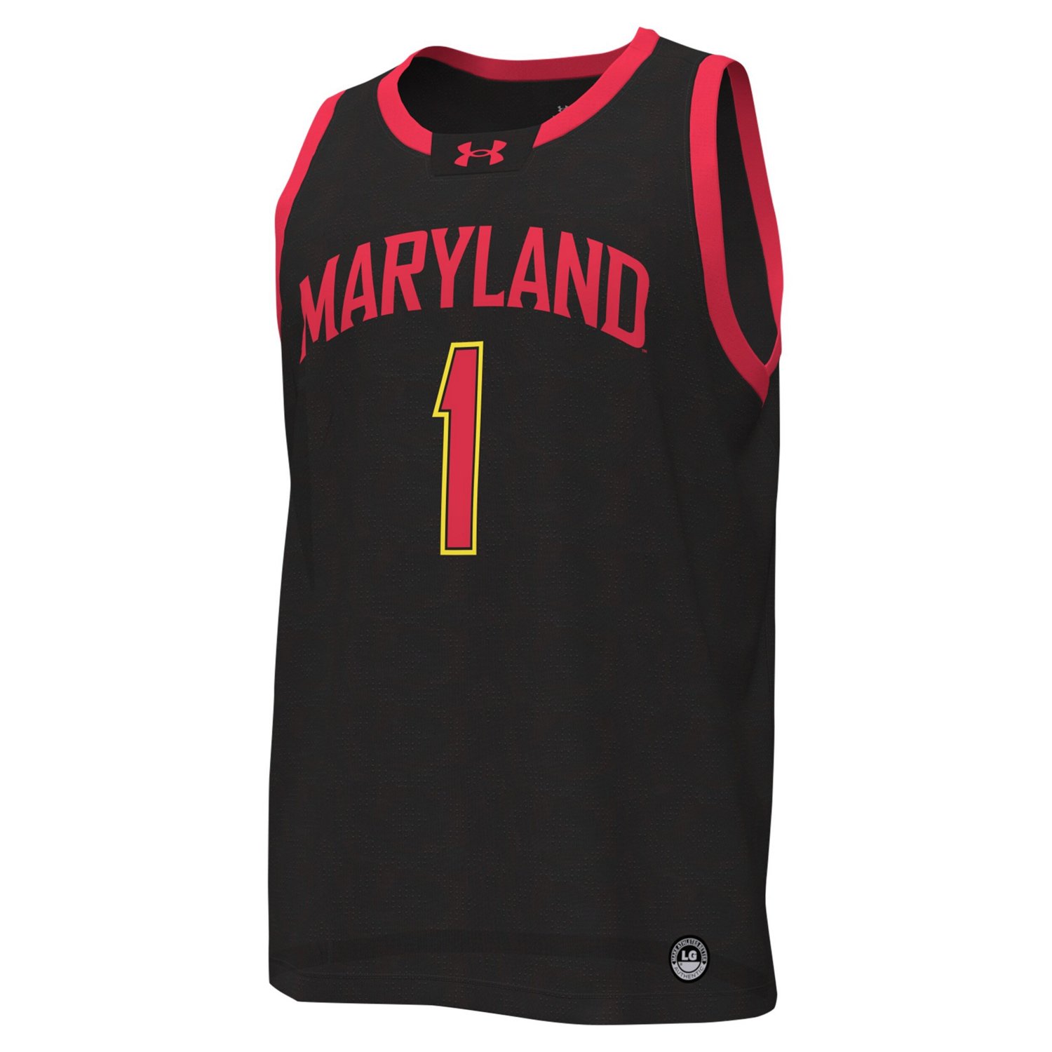 Under Armour 1 Maryland Terrapins Replica Basketball Jersey                                                                      - view number 2