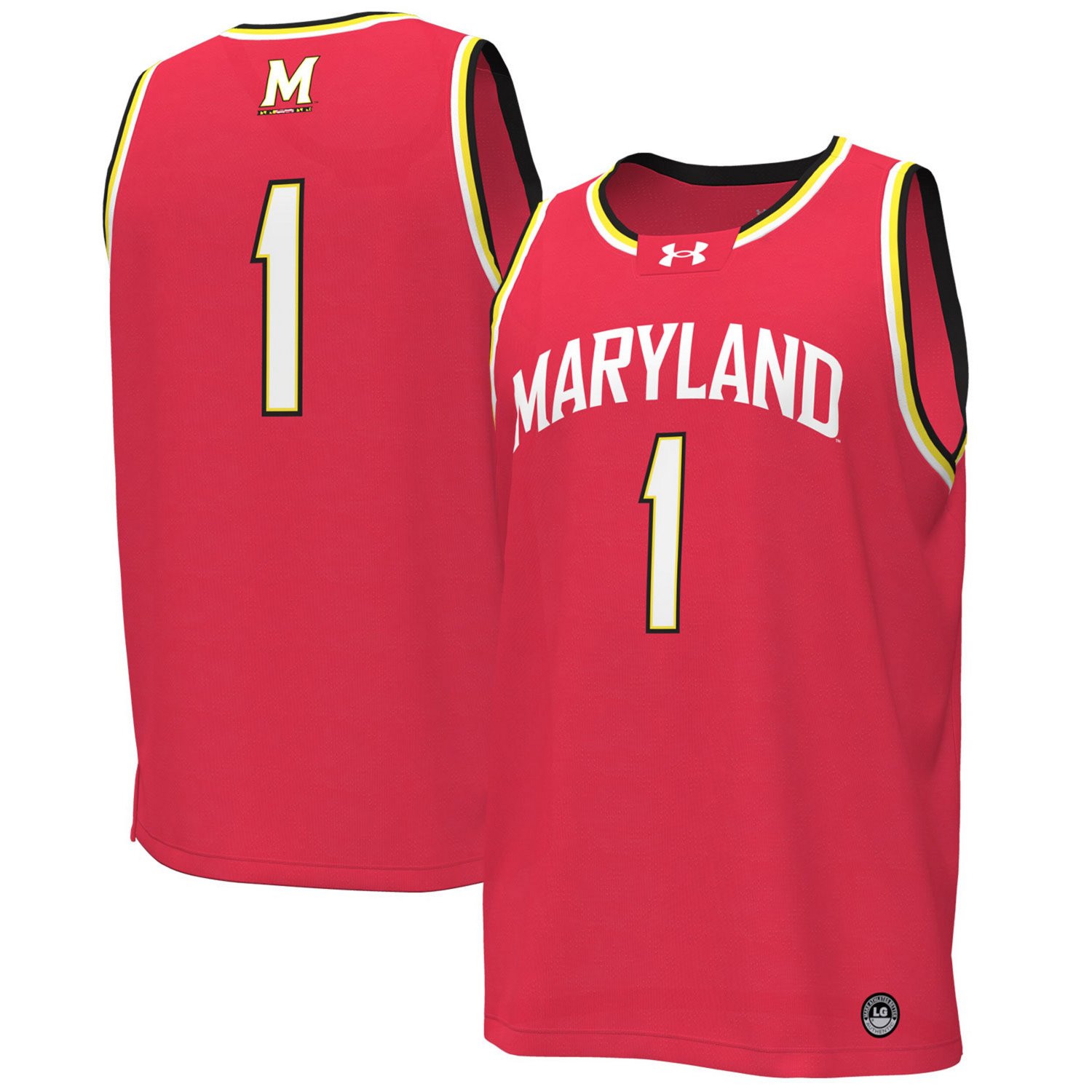Under Armour 1 Maryland Terrapins Replica Basketball Jersey
