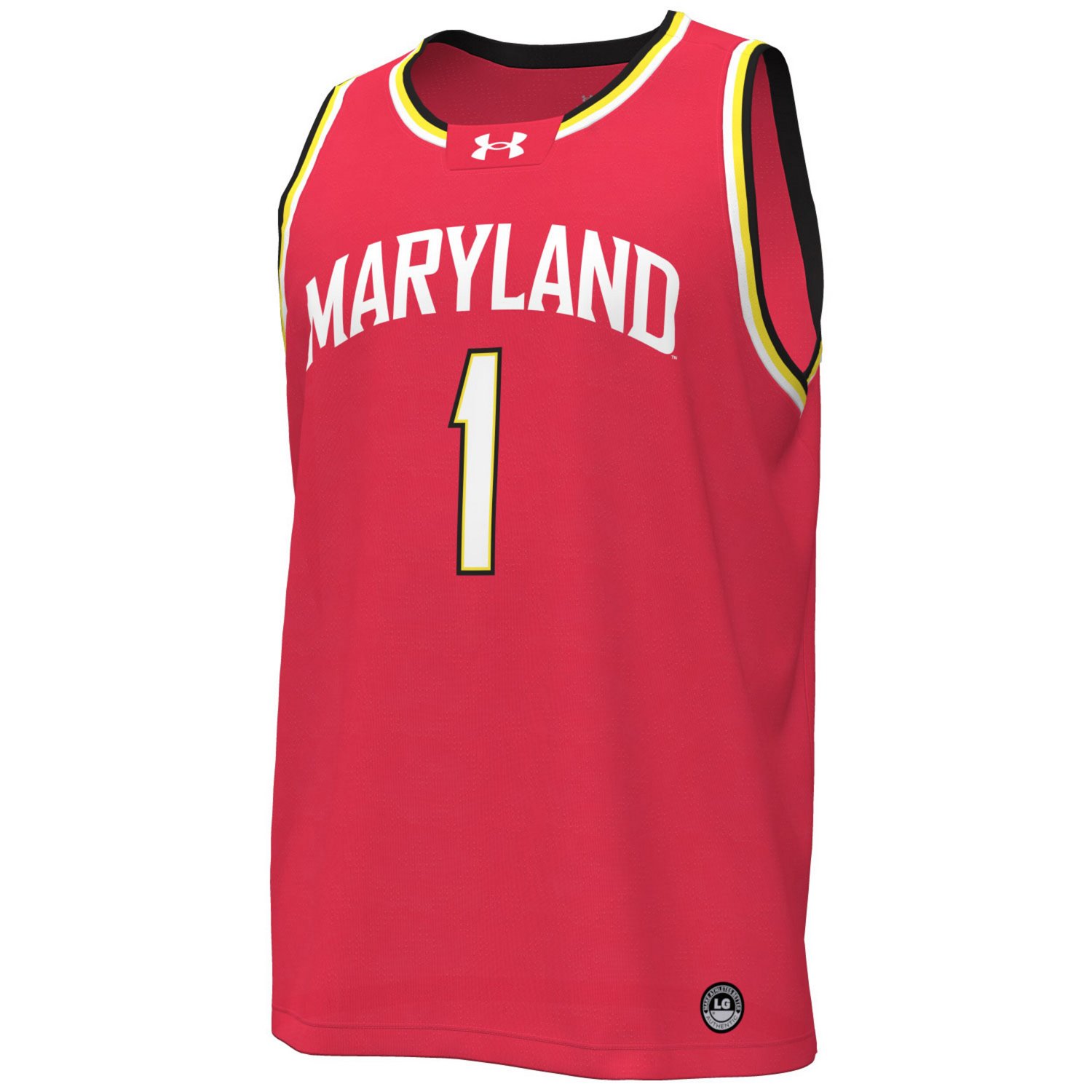 Under Armour 1 Maryland Terrapins Replica Basketball Jersey                                                                      - view number 2