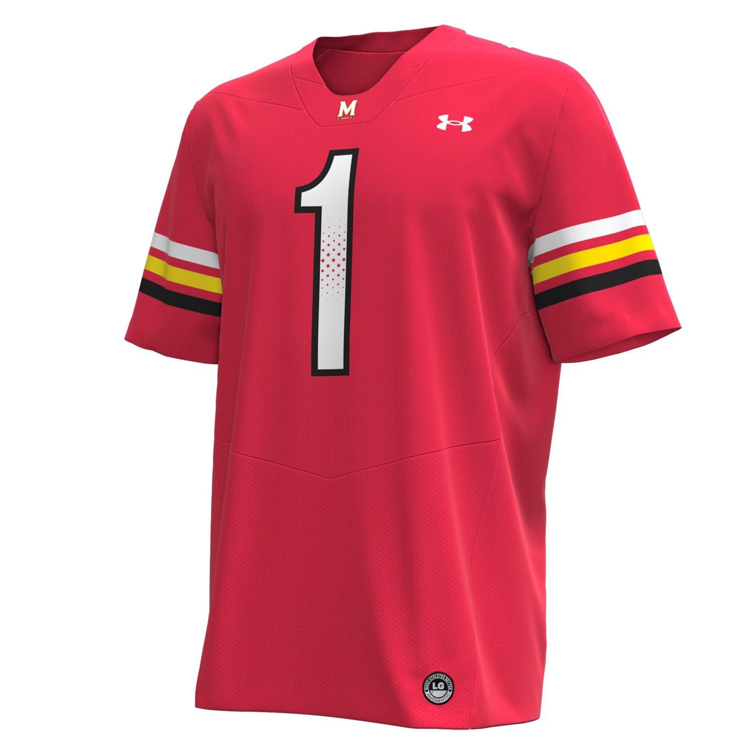 Under Armour 1 Maryland Terrapins Replica Football Jersey - view number 2