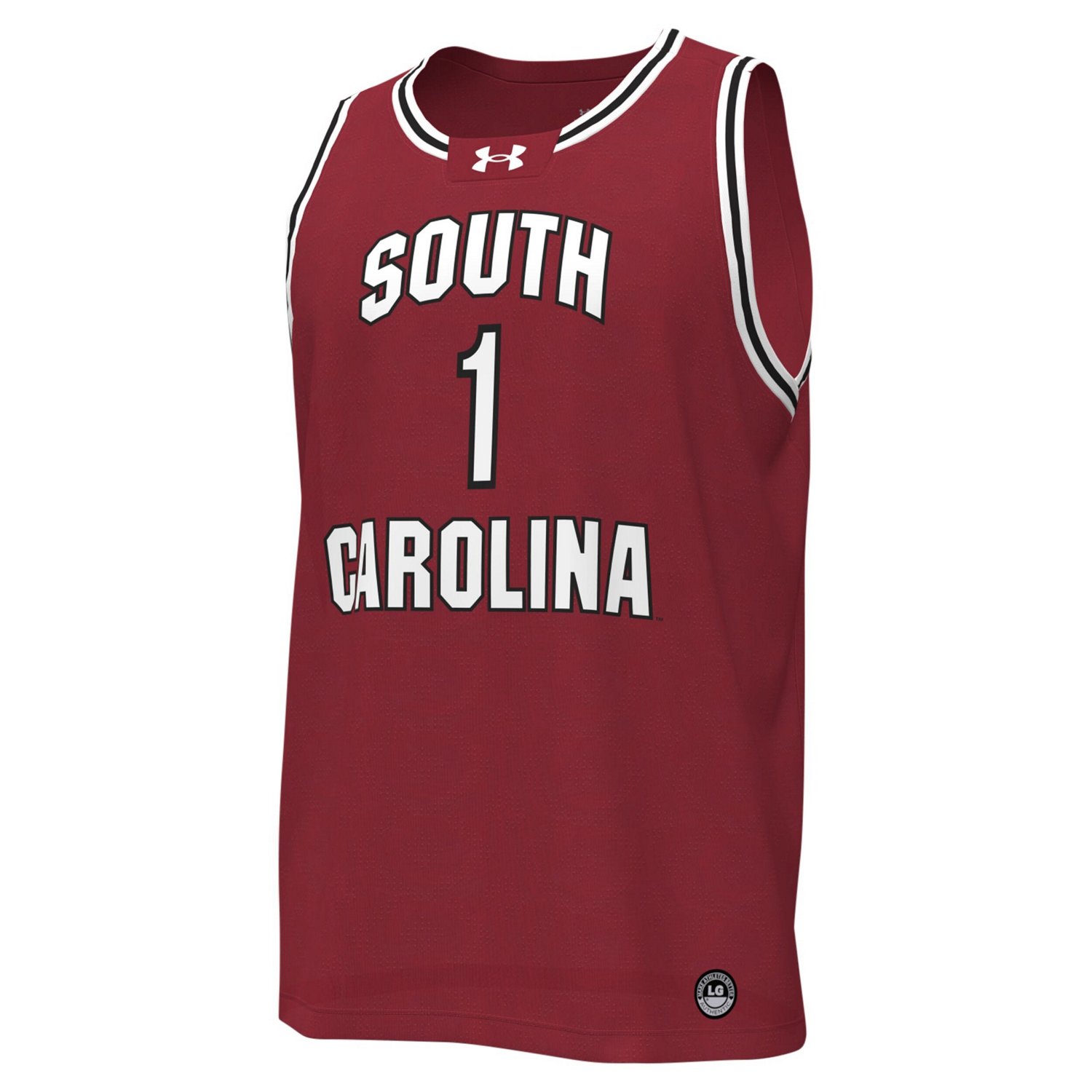 Under Armour 1 South Carolina Gamecocks Replica Basketball Jersey                                                                - view number 2