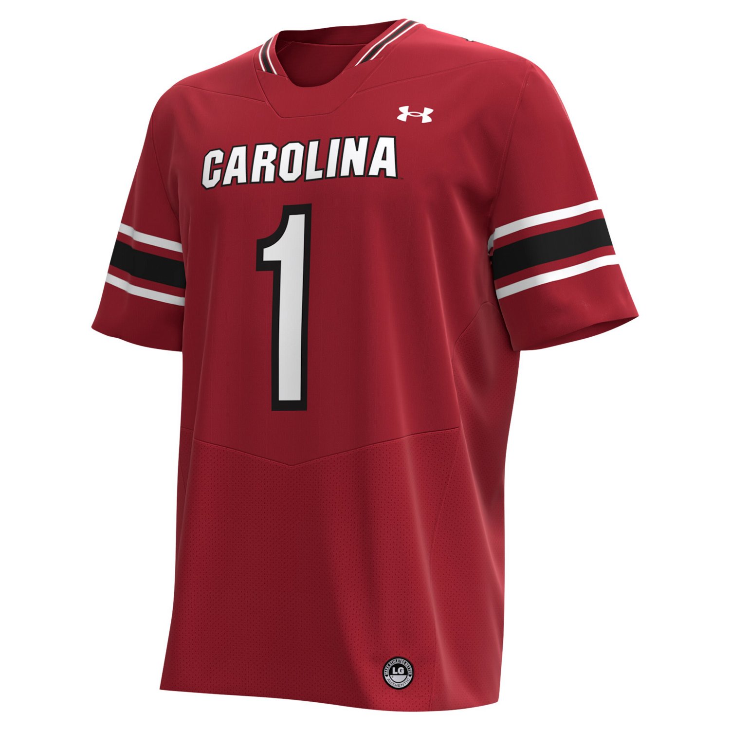 Under Armour 1 South Carolina Gamecocks Replica Football Jersey - view number 2