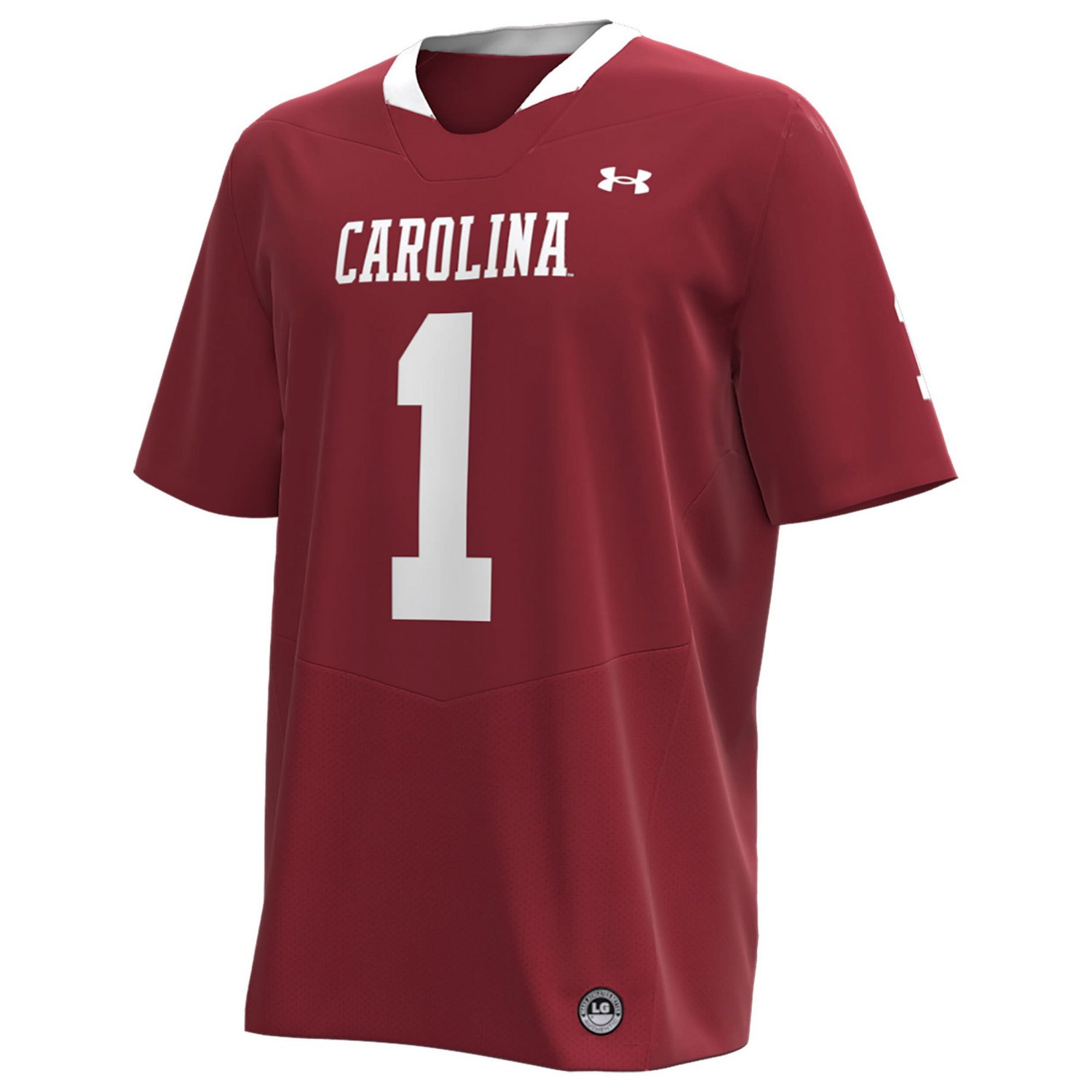 Under Armour 1 South Carolina Gamecocks Throwback Replica Jersey                                                                 - view number 2
