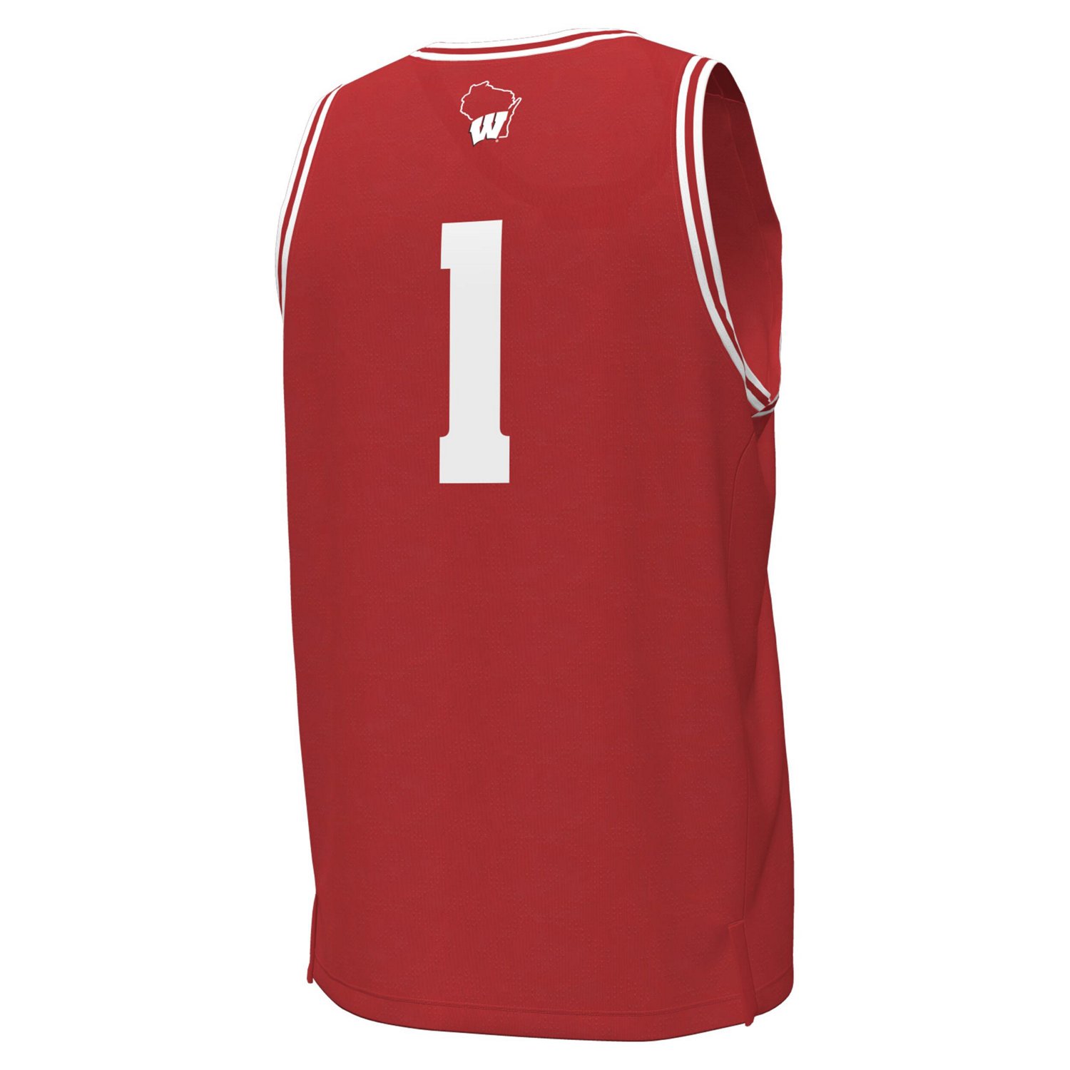 Under Armour 1 Wisconsin Badgers Replica Basketball Jersey                                                                       - view number 3